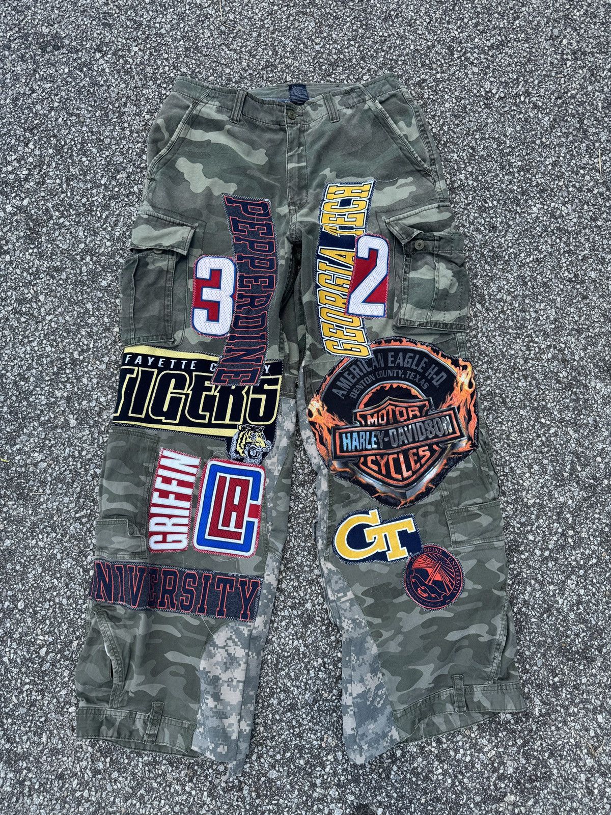Faded Glory Double Cargos Size US 32 / EU 48 - 1 Thumbnail