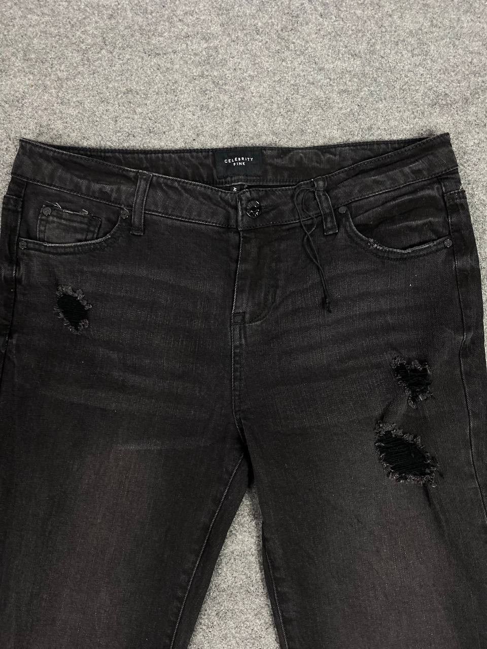Japanese Brand celebrity pink japanese brand distressed denim nice design Size 34" / US 12 / IT 48 - 9 Thumbnail