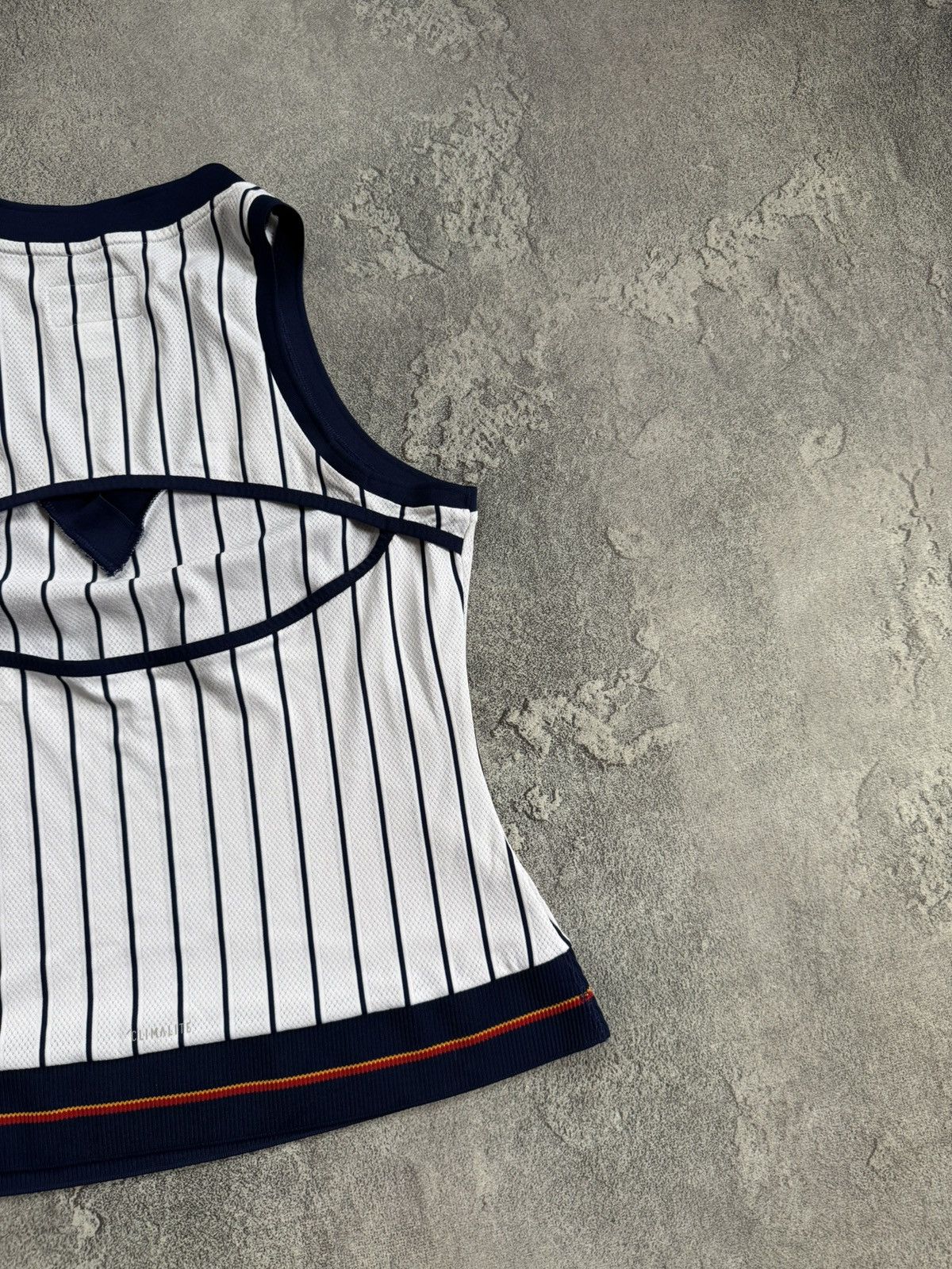 Adidas Adidas & Pharrell Williams striped tank top sleeveless Size L / US 10 / IT 46 - 13 Thumbnail