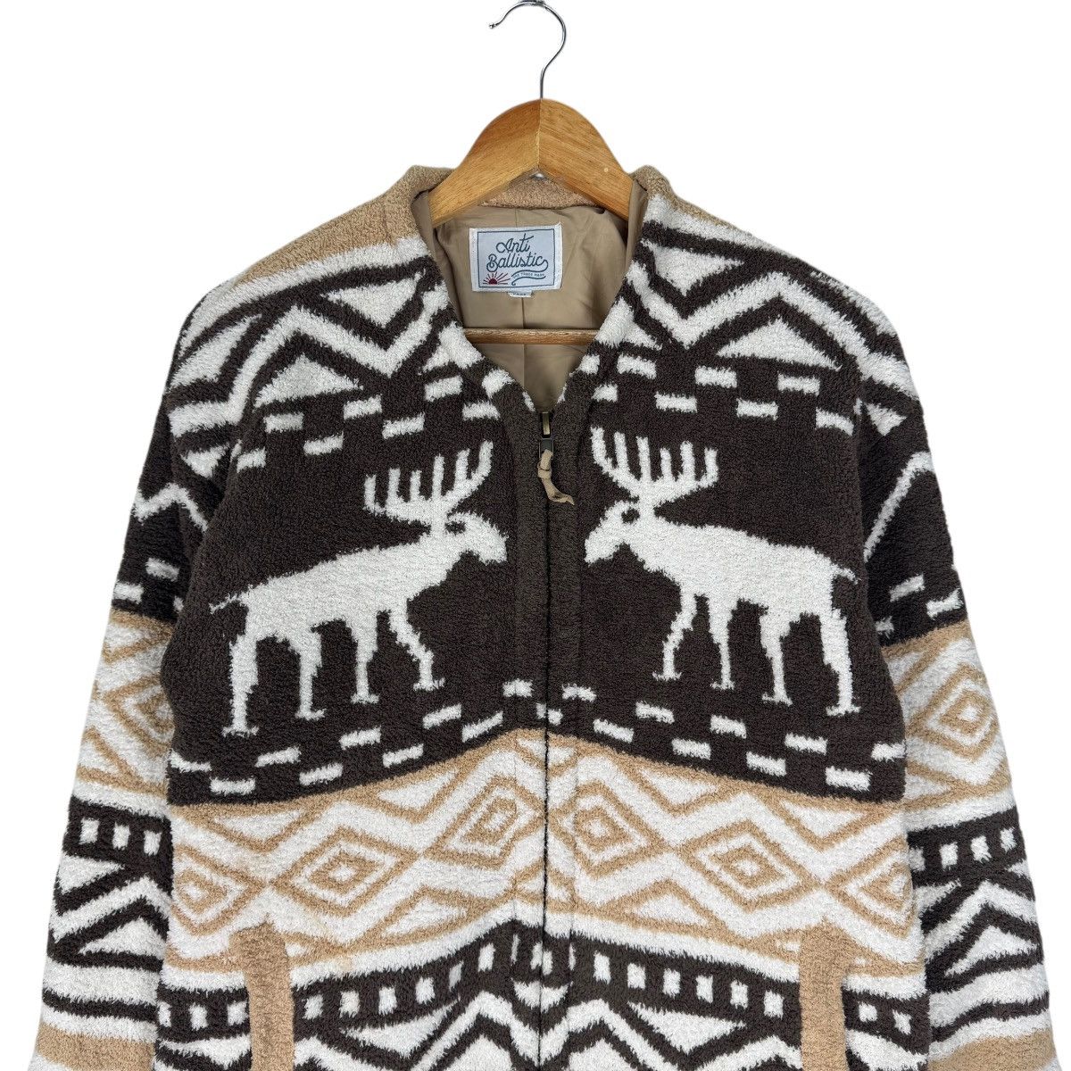 Native 🌟ANTI BALISTIC FLEECE MOOSE GEOMETRIC JACKET Size M / US 6-8 / IT 42-44 - 3 Thumbnail