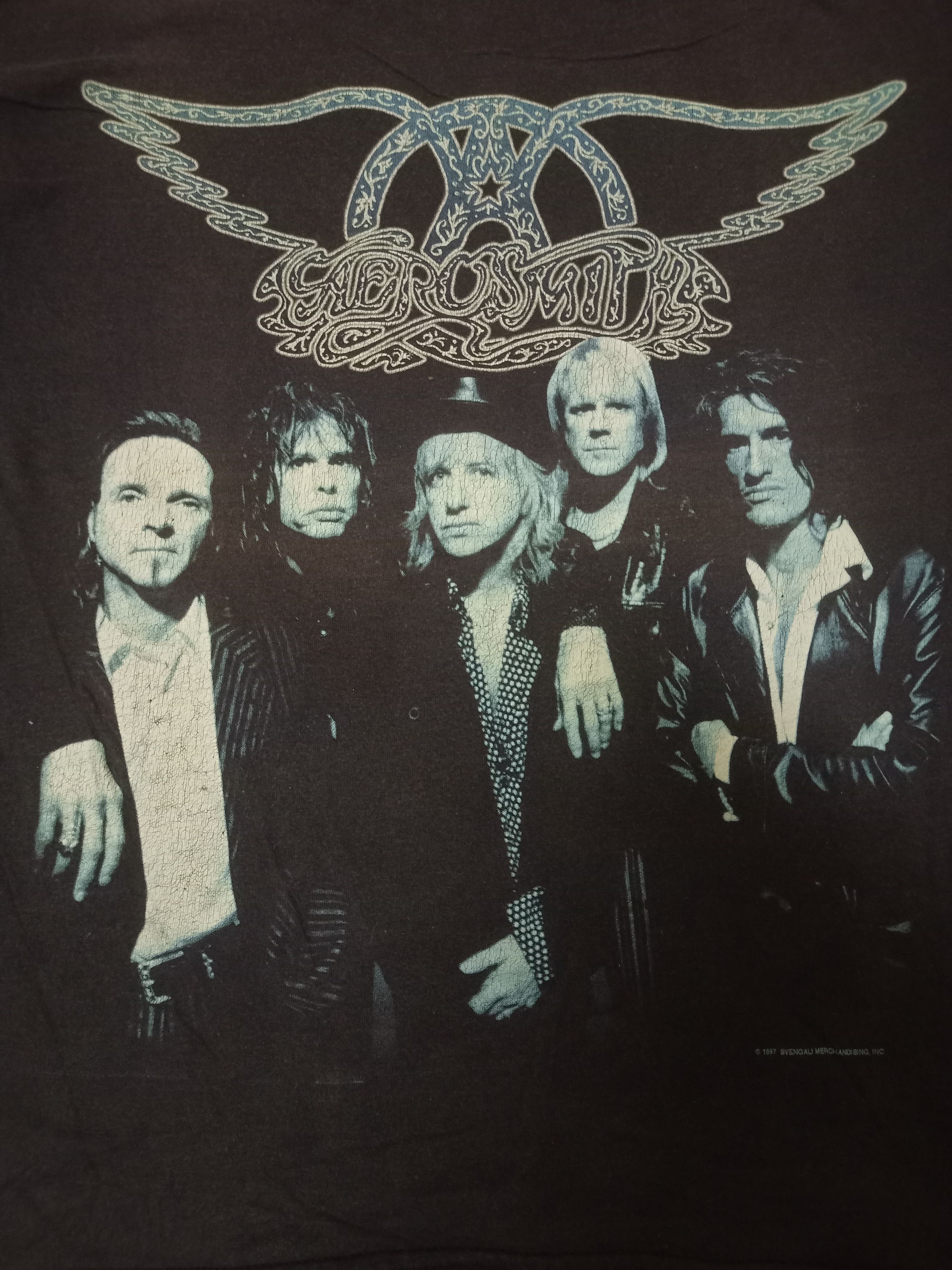 Band Tees × Vintage Vintage 90s Aerosmith 1997 Size US M / EU 48-50 / 2 - 3 Thumbnail