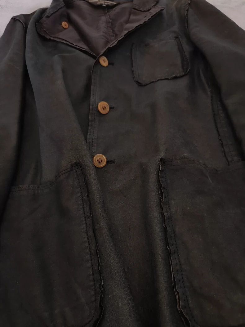 Comme des Garcons Comme des Garçons Leather Tear Show Coat 2505-Nextarrow Size US M / EU 48-50 / 2 - 7 Thumbnail