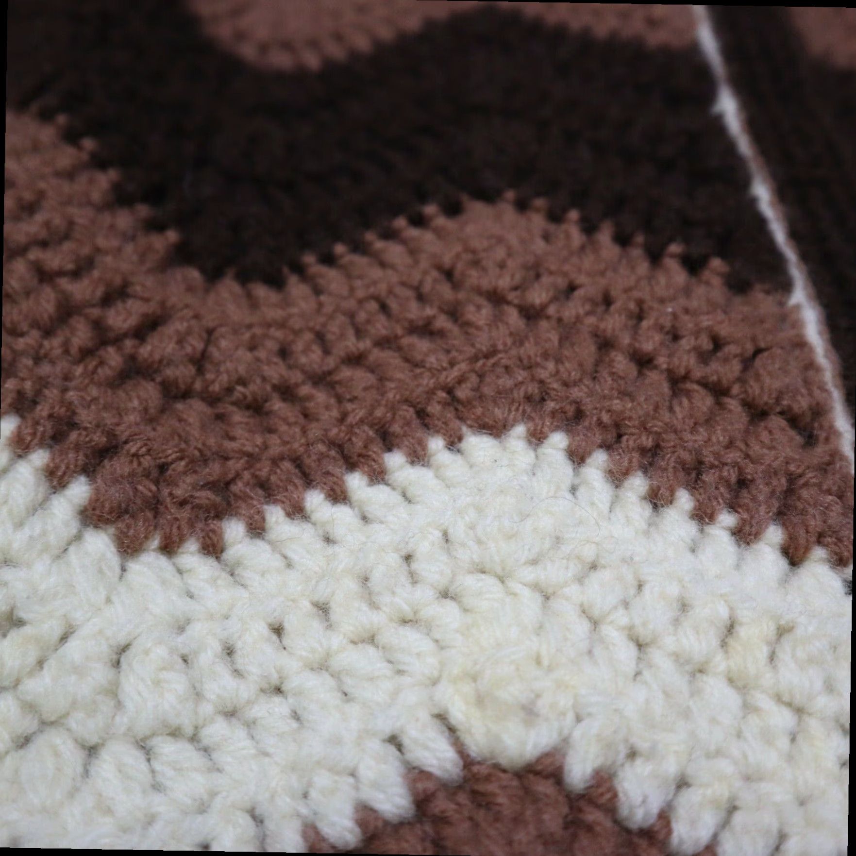 MadeMe Brown Homemade Knitted Cardigan Sweater Women's Medium Size Size M / US 6-8 / IT 42-44 - 4 Thumbnail