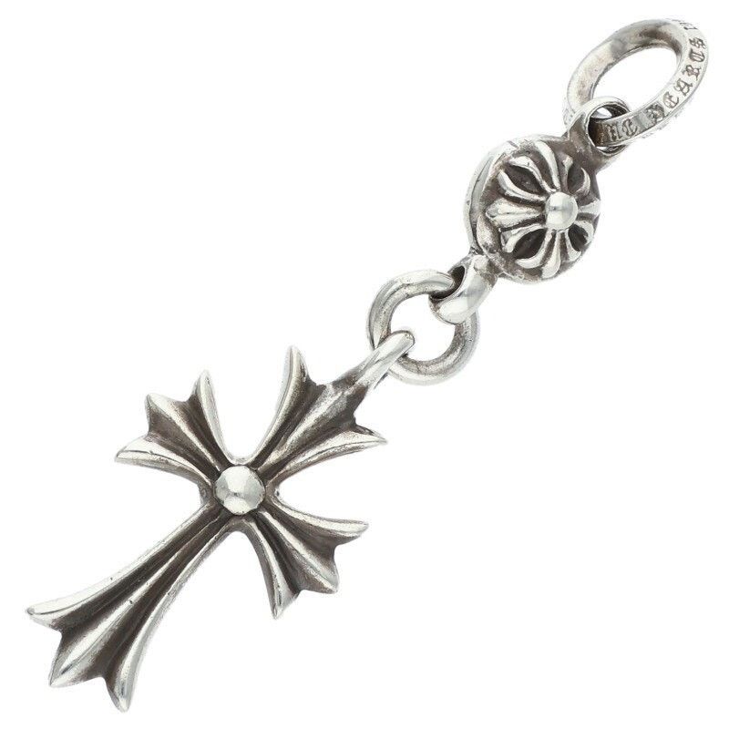 Chrome Hearts Chrome Hearts Silver Tiny CH Cross Necklace Size ONE SIZE - 2 Thumbnail