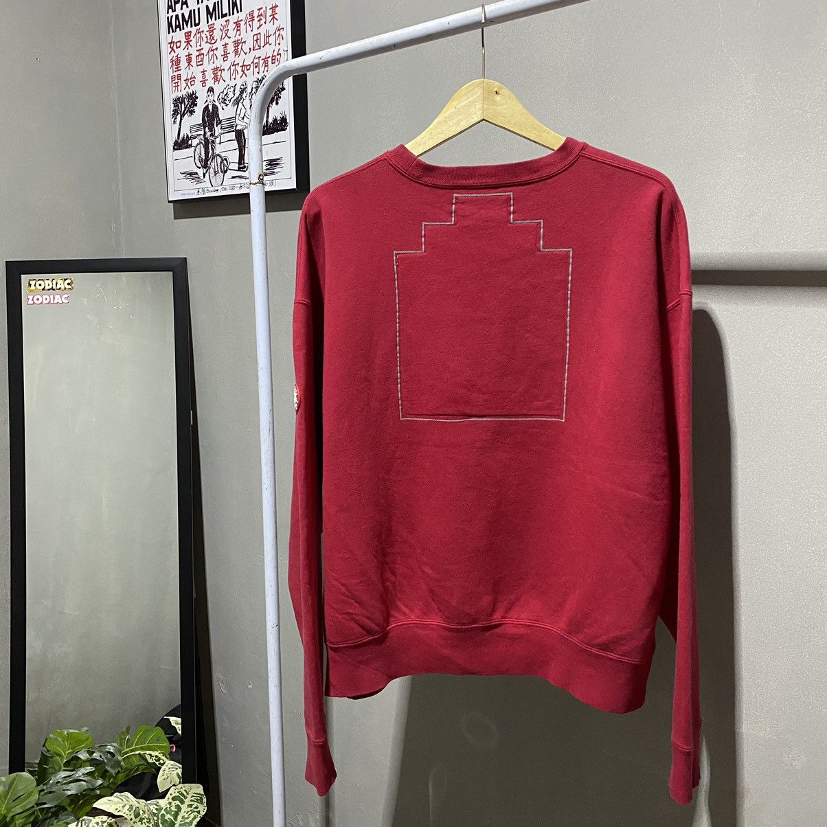 Cav Empt CAVEMPT BOX LOGO EMBROIDERY CREWNECK Size US L / EU 52-54 / 3 - 3 Thumbnail