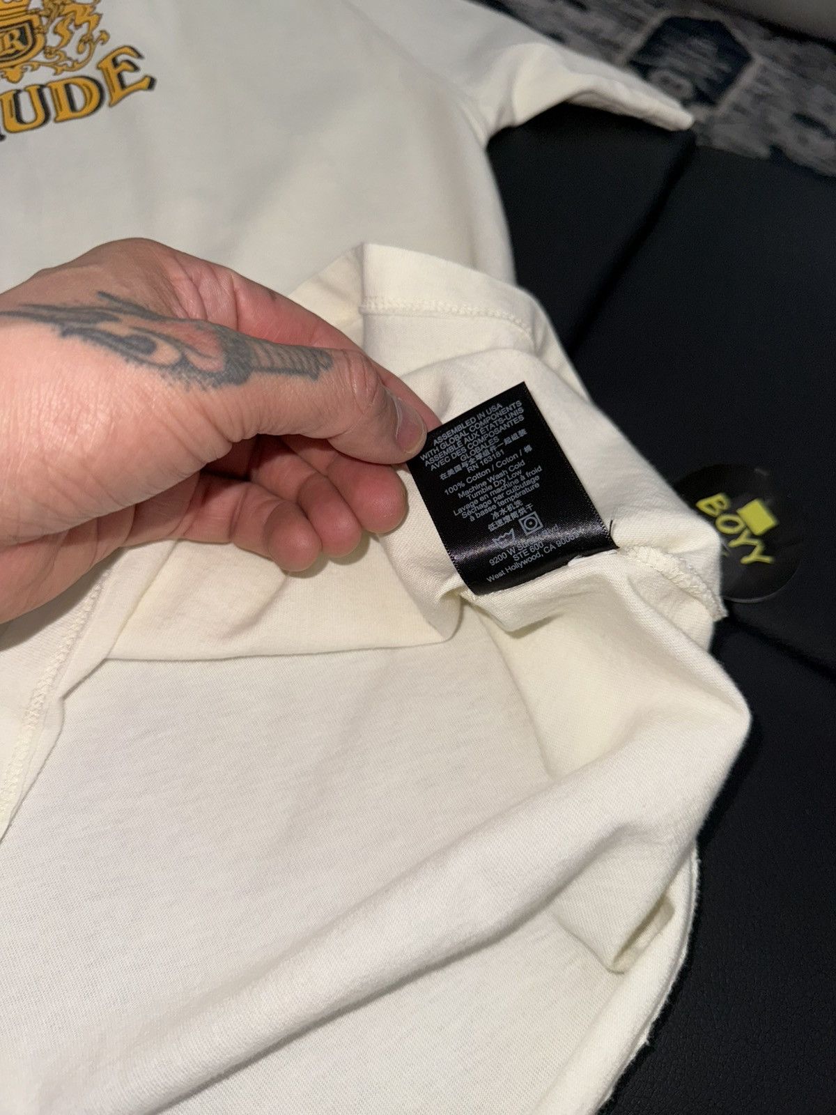 Rhude Rhude logo t shirt Size US M / EU 48-50 / 2 - 4 Thumbnail