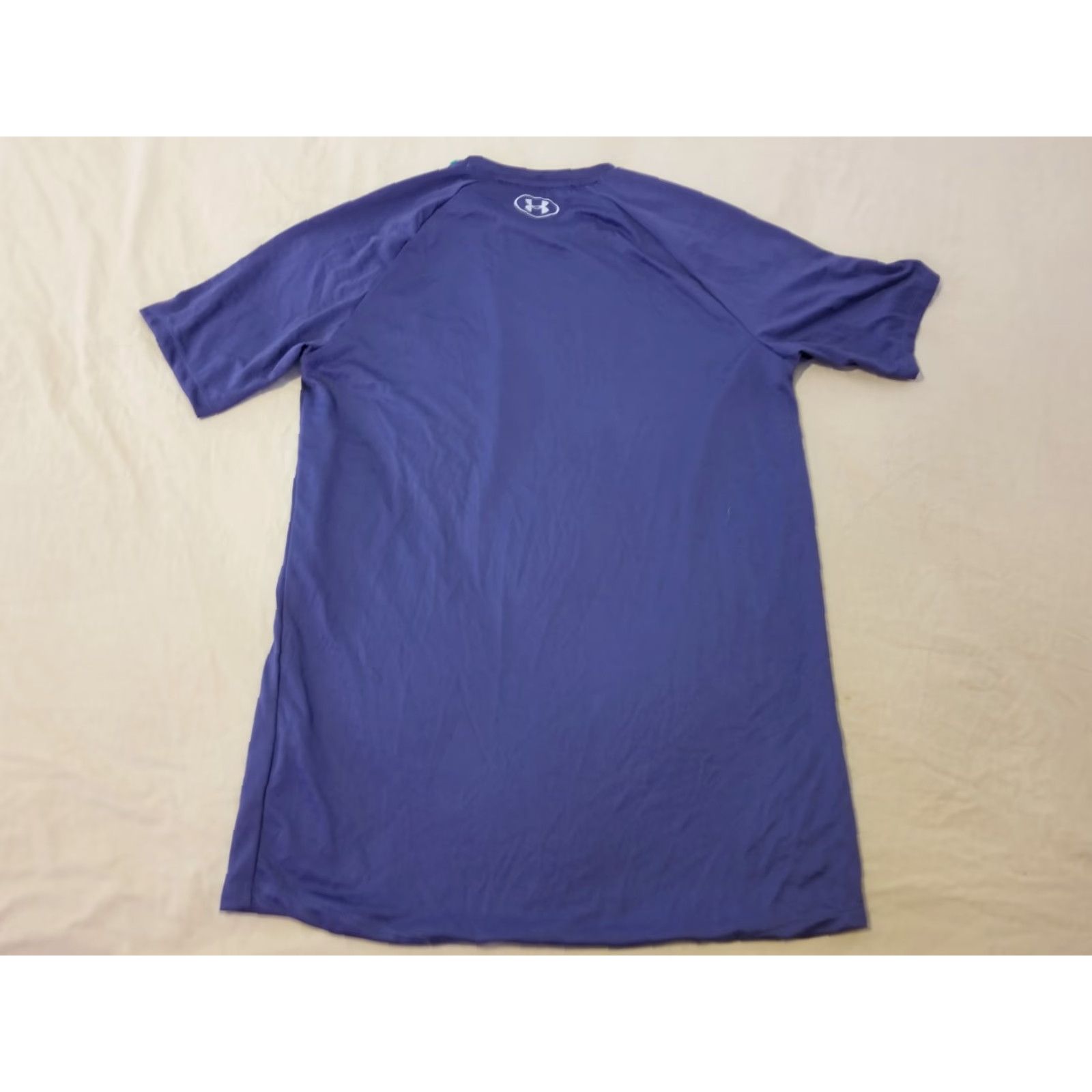 Under Armour VINTAGE? No. Under armour Shirt Men S Blue Short Sleeve Athletic Gym Workout Crew Neck T-Shirt Logo HeatGear, Regular, Polyester Size US S / EU 44-46 / 1 - 5 Thumbnail