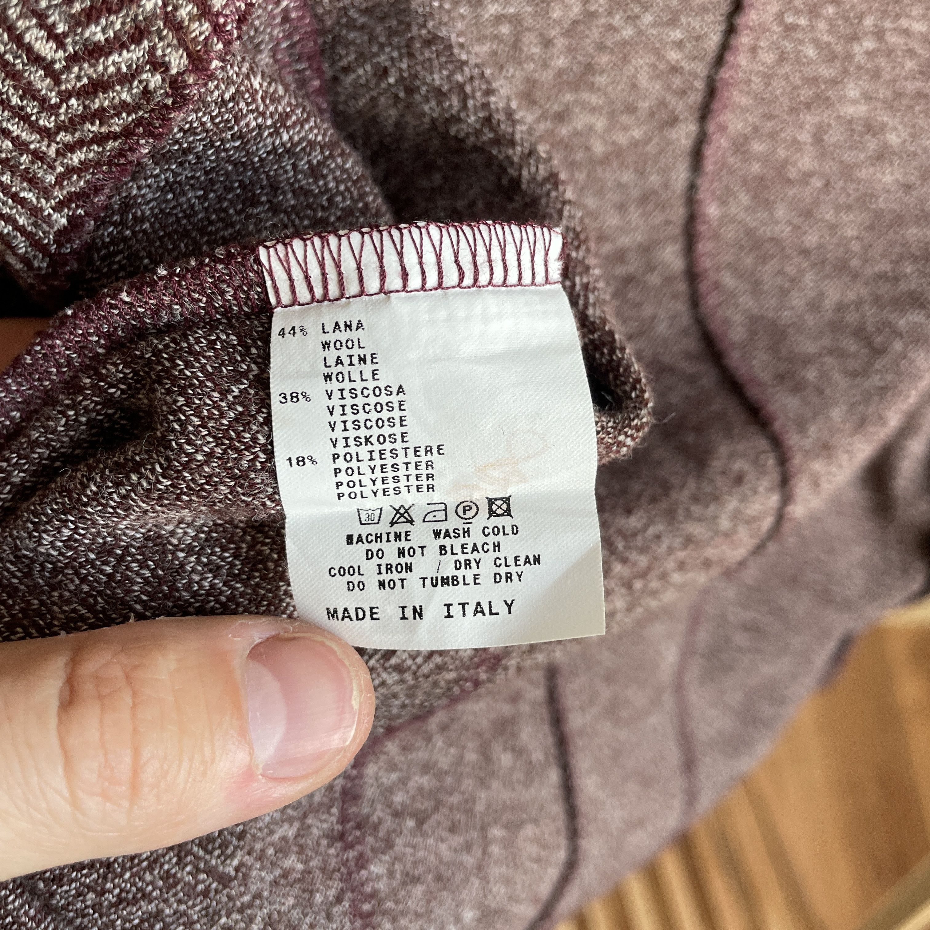 Etro Etro Wool Blend Unlined Herringbone Womens Blazer Size 46 Size L / US 10 / IT 46 - 7 Thumbnail