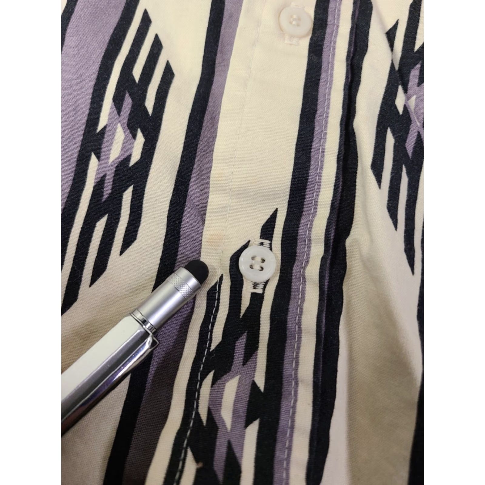Vintage VINTAGE Panhandle Slim Western Shirt Mens XL 17.5 Southwestern Print Button Up Size US XL / EU 56 / 4 - 7 Thumbnail