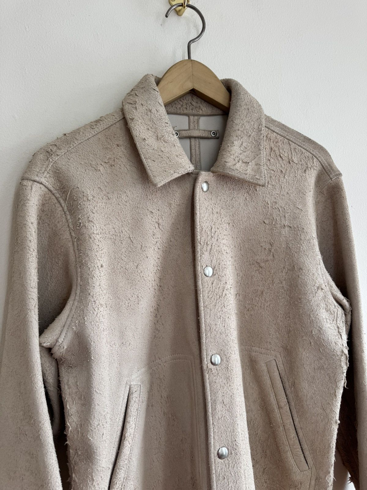 Stussy Stussy Welders Jacket Bone Snap Front Work Jacket Size S Size US S / EU 44-46 / 1 - 2 Thumbnail