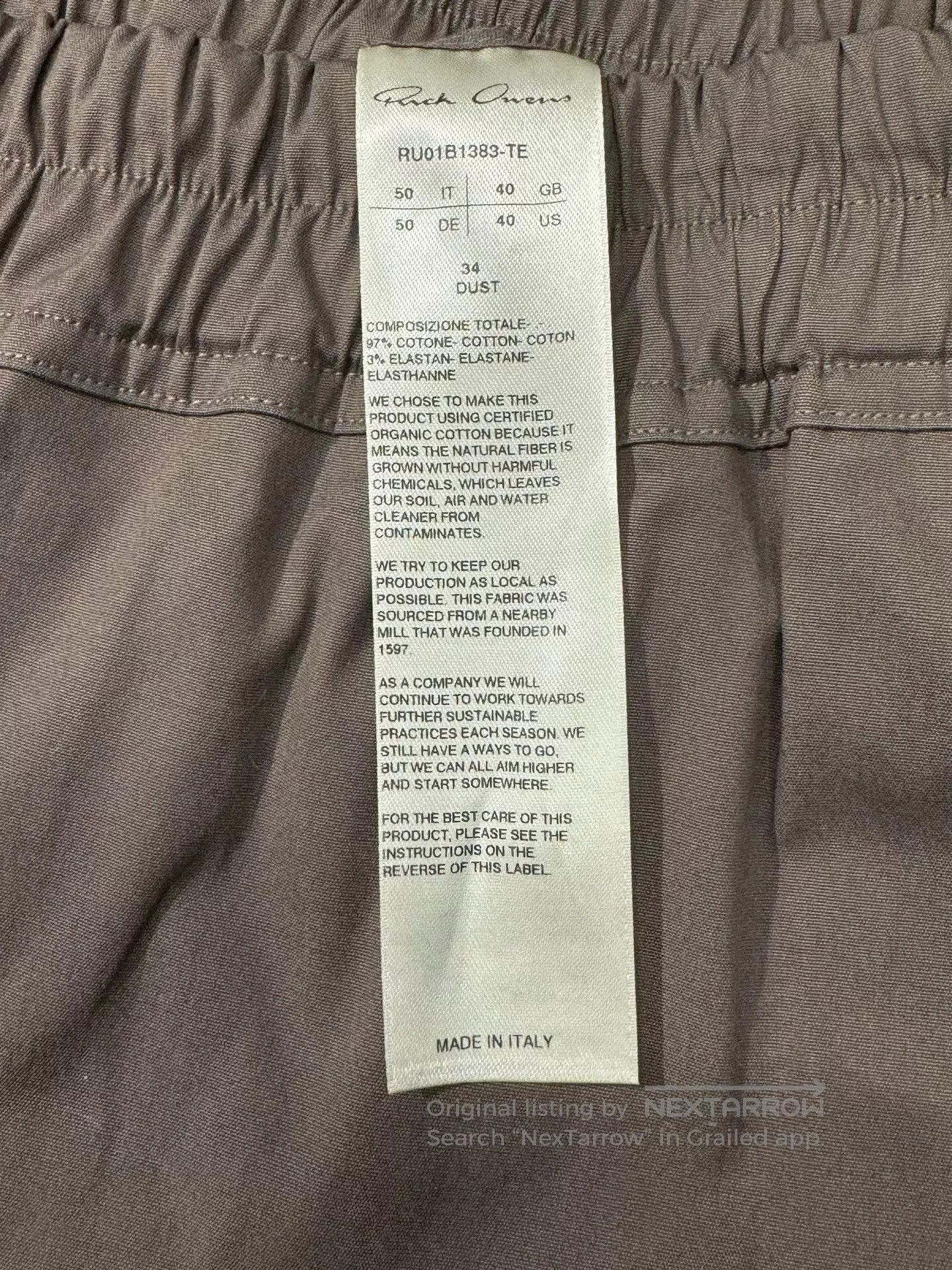 Rick Owens rick owens ro gap shorts in cotton. Size US 36 / EU 52 - 5 Thumbnail