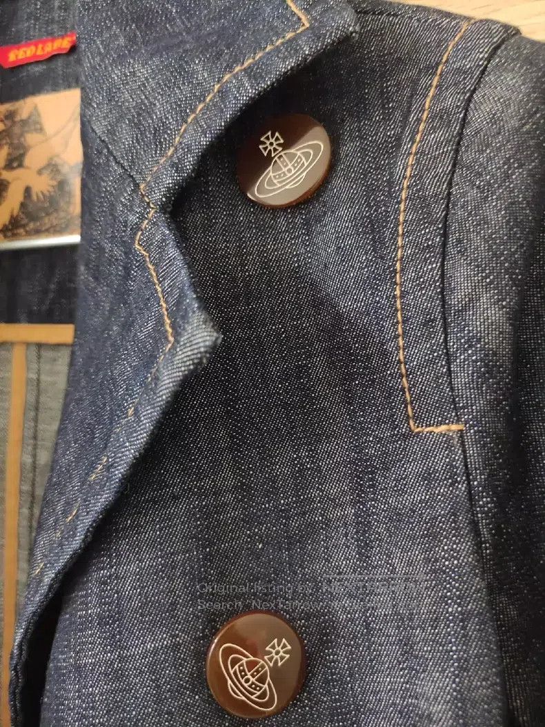 Vivienne Westwood Vivienne Westwood Diagonal button deep blue denim style wi Size M / US 6-8 / IT 42-44 - 3 Thumbnail