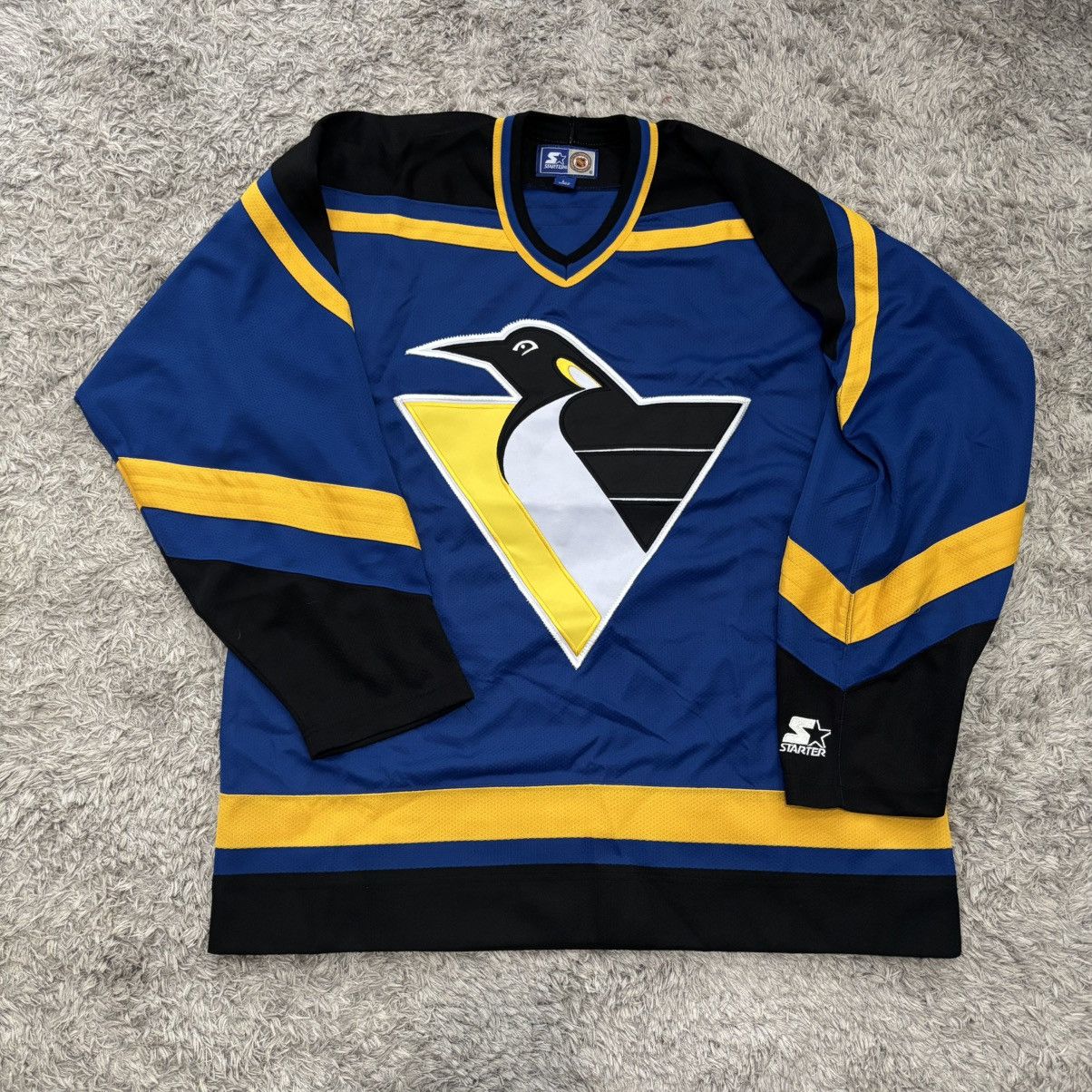 Starter Jersey Vintage Penguins NHL Size US L / EU 52-54 / 3 - 1 Thumbnail