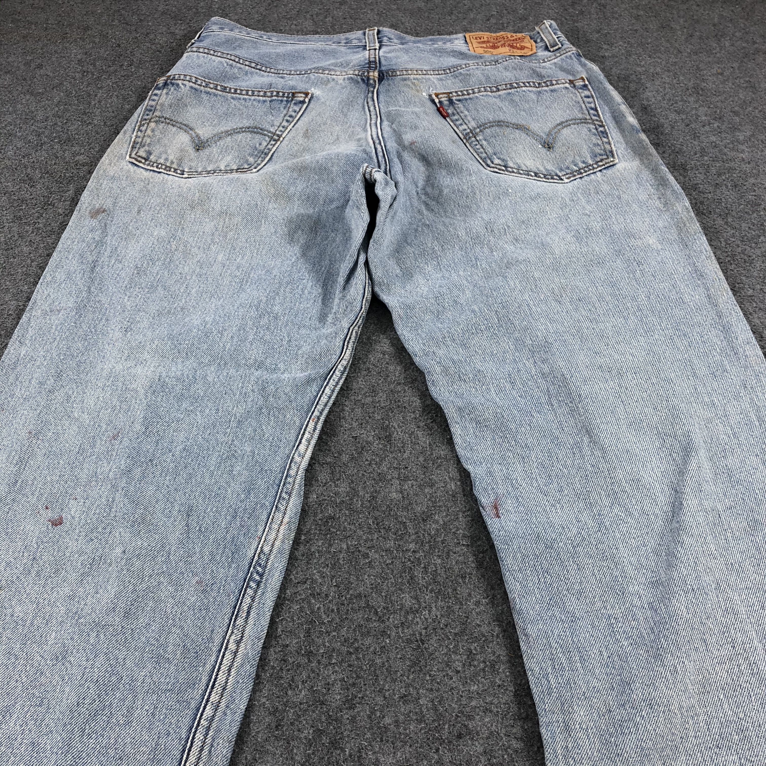 Levi's Vintage Levis 550 Relaxed Fit Jeans-J1026 Size US 34 / EU 50 - 4 Thumbnail