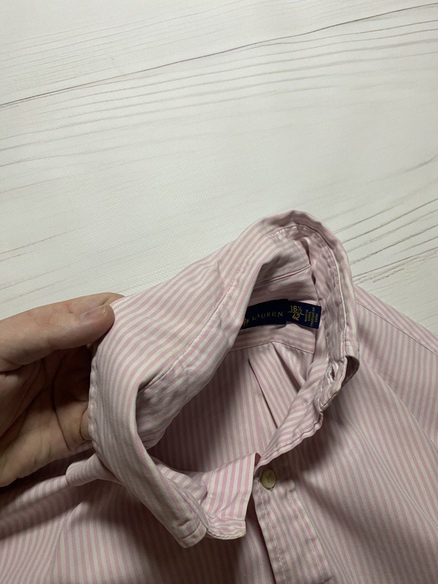 Polo Ralph Lauren Vintage Polo Ralph Lauren oversize striped button up t shirt Size US L / EU 52-54 / 3 - 11 Thumbnail