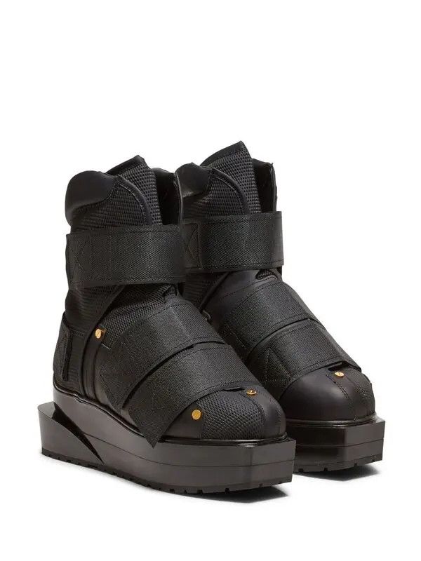 Balmain o1y0525 Ankle Boots in Black Size US 7 / IT 37 - 2 Thumbnail