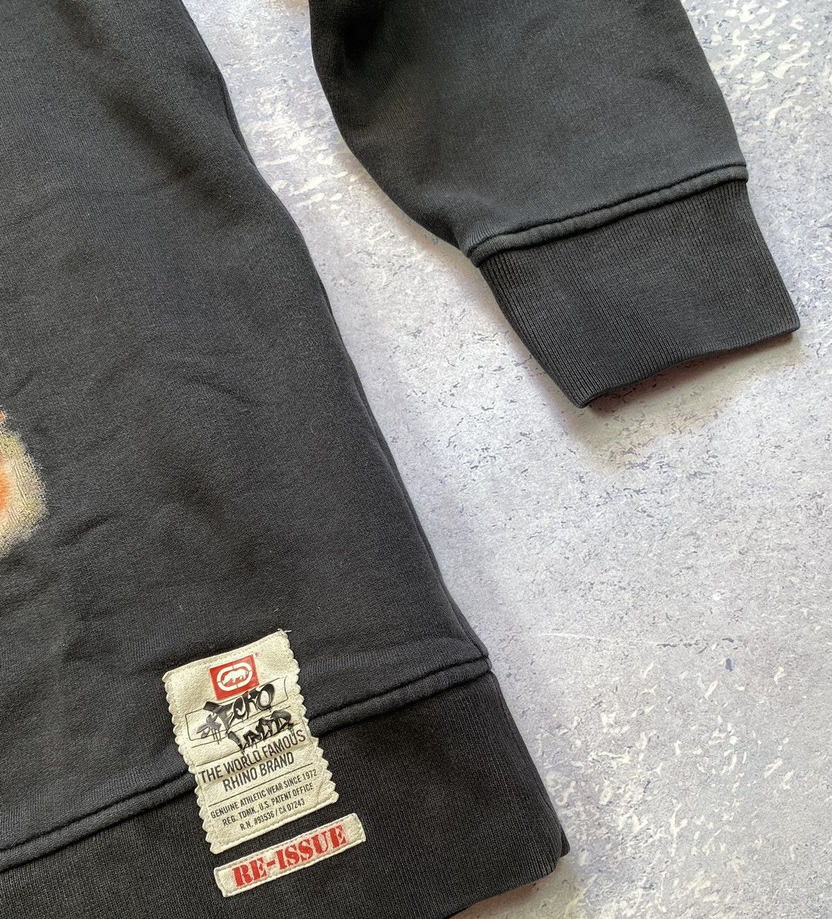 Ecko Unltd. Ecko Black Men’s Sweatshirt With Big Logo Reg Tomk Size US XL / EU 56 / 4 - 8 Thumbnail