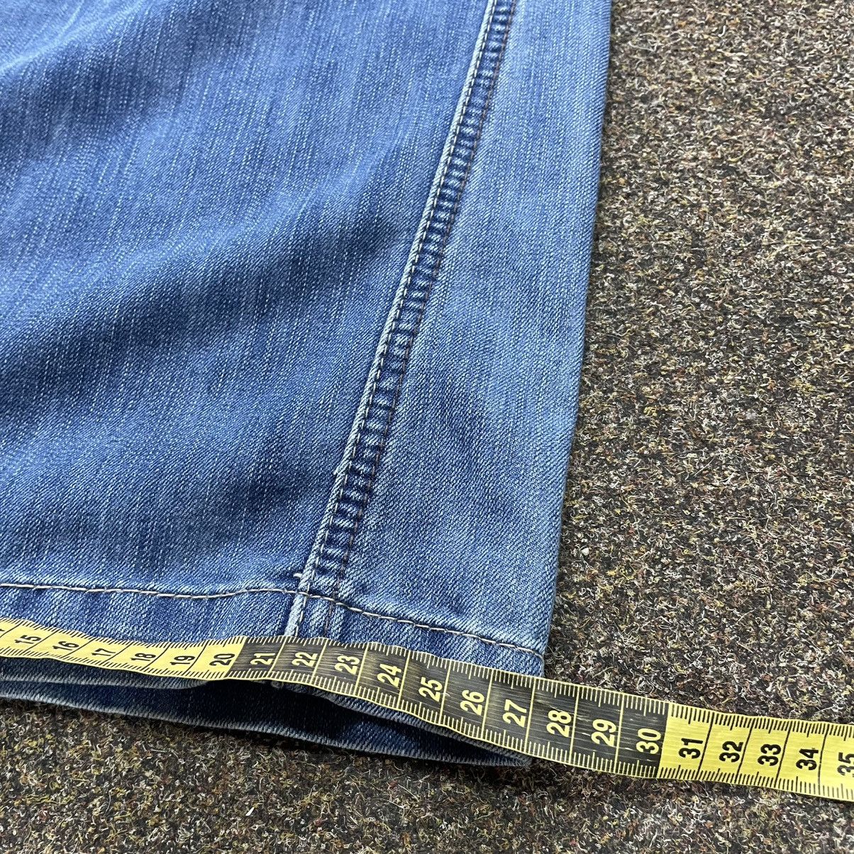 Vintage Y2K Vintage Baggy Wide Leg Jeans Faded Wash Skate Aesthetic Size 32" / US 10 / IT 46 - 8 Thumbnail