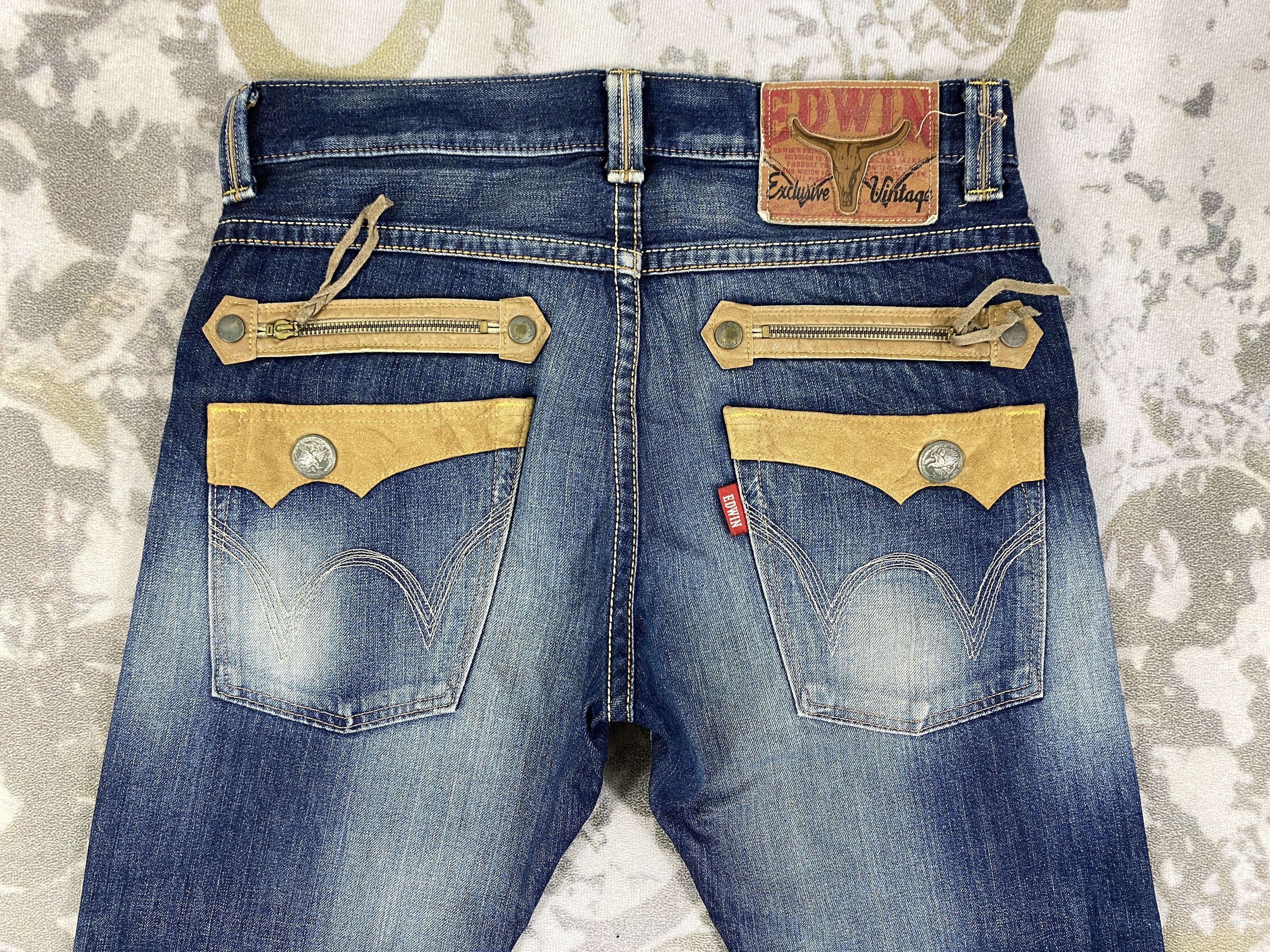 If Six Was Nine Vintage Edwin ifsixwasnine style Jeans 34x30 - JN3010 Size US 34 / EU 50 - 4 Thumbnail