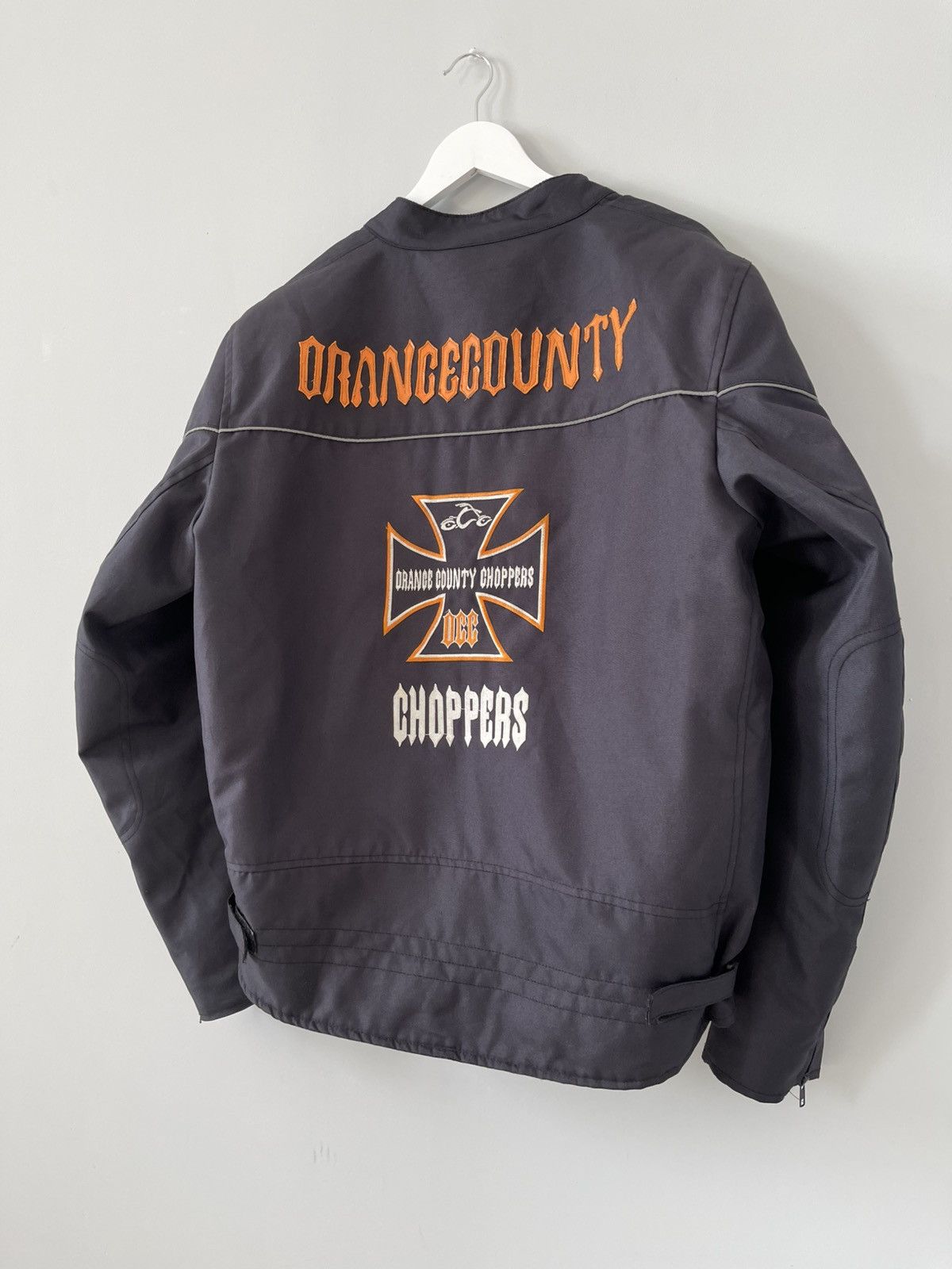 Vintage Vintage Orange County Choppers Armored Motorcycle Jacket Size US XL / EU 56 / 4 - 7 Thumbnail