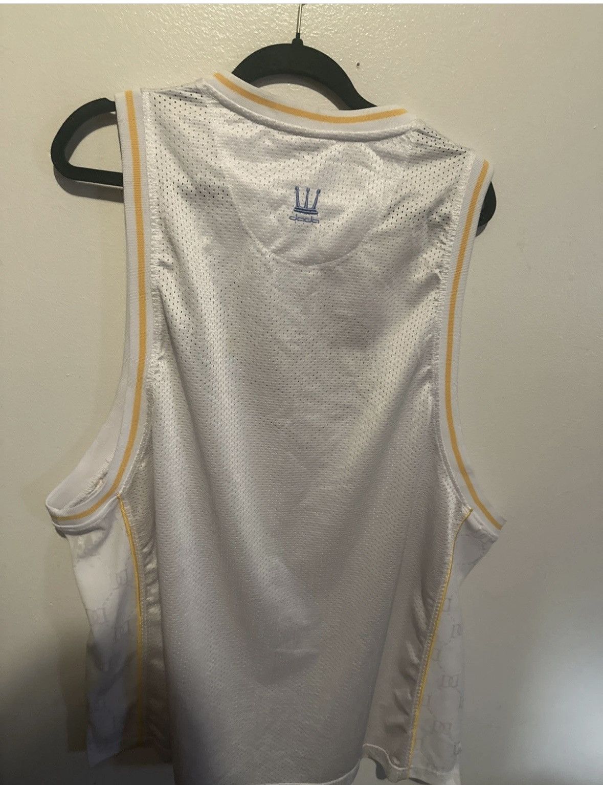 Vintage Men’s Y2K Dada Supreme Basketball Jersey White Very Rare Size US XXL / EU 58 / 5 - 4 Thumbnail