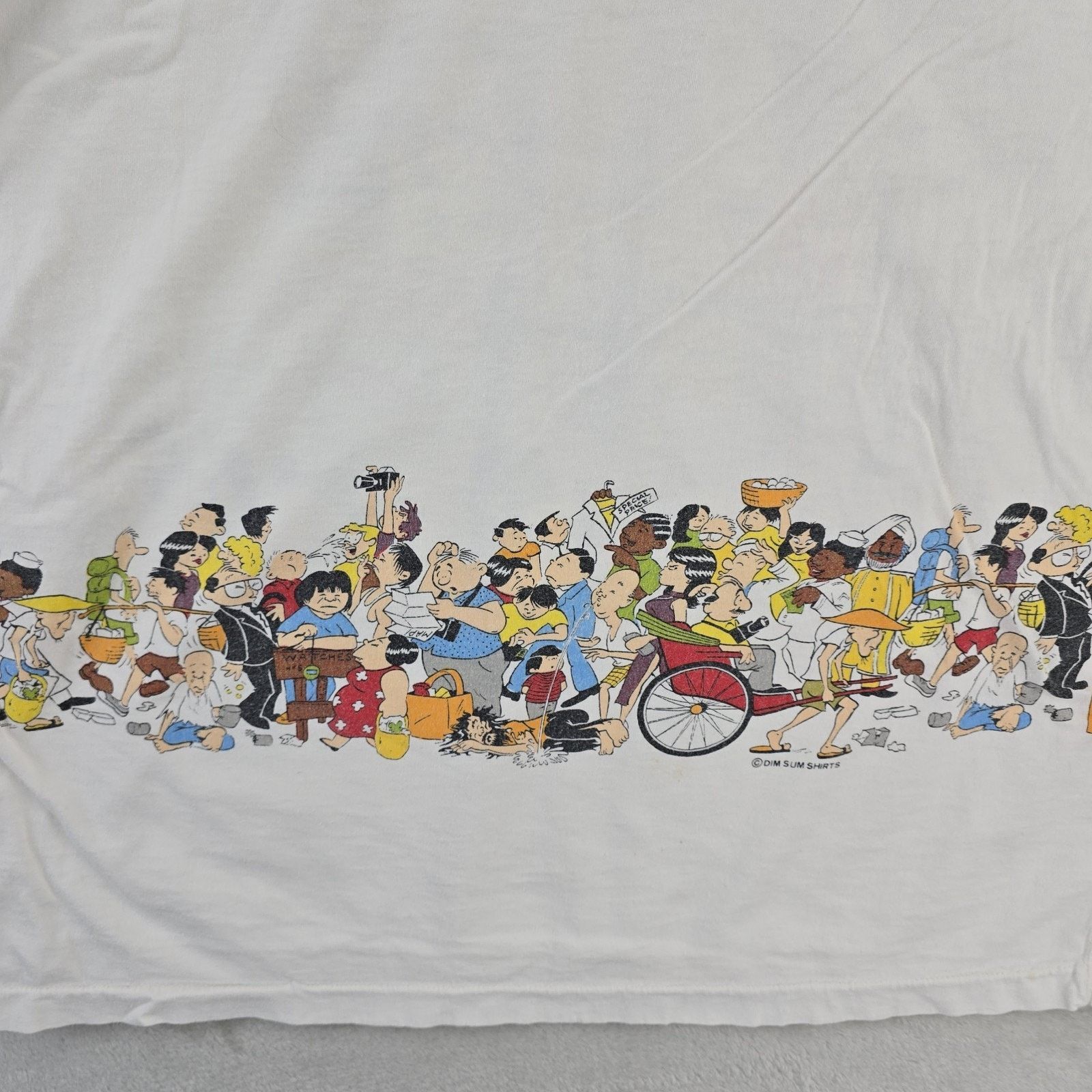 Other Vintage I Survived Hong Kong Tourist Shirt XL Dim Sum 90s Size US XL / EU 56 / 4 - 11 Thumbnail