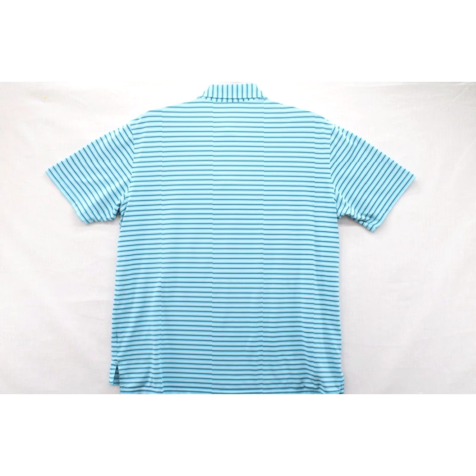 Peter Millar VINTAGE Peter Millar Summer Comfort Polo Men's Large Blue Stripe Golf Scottish Drum Major Size US L / EU 52-54 / 3 - 3 Thumbnail