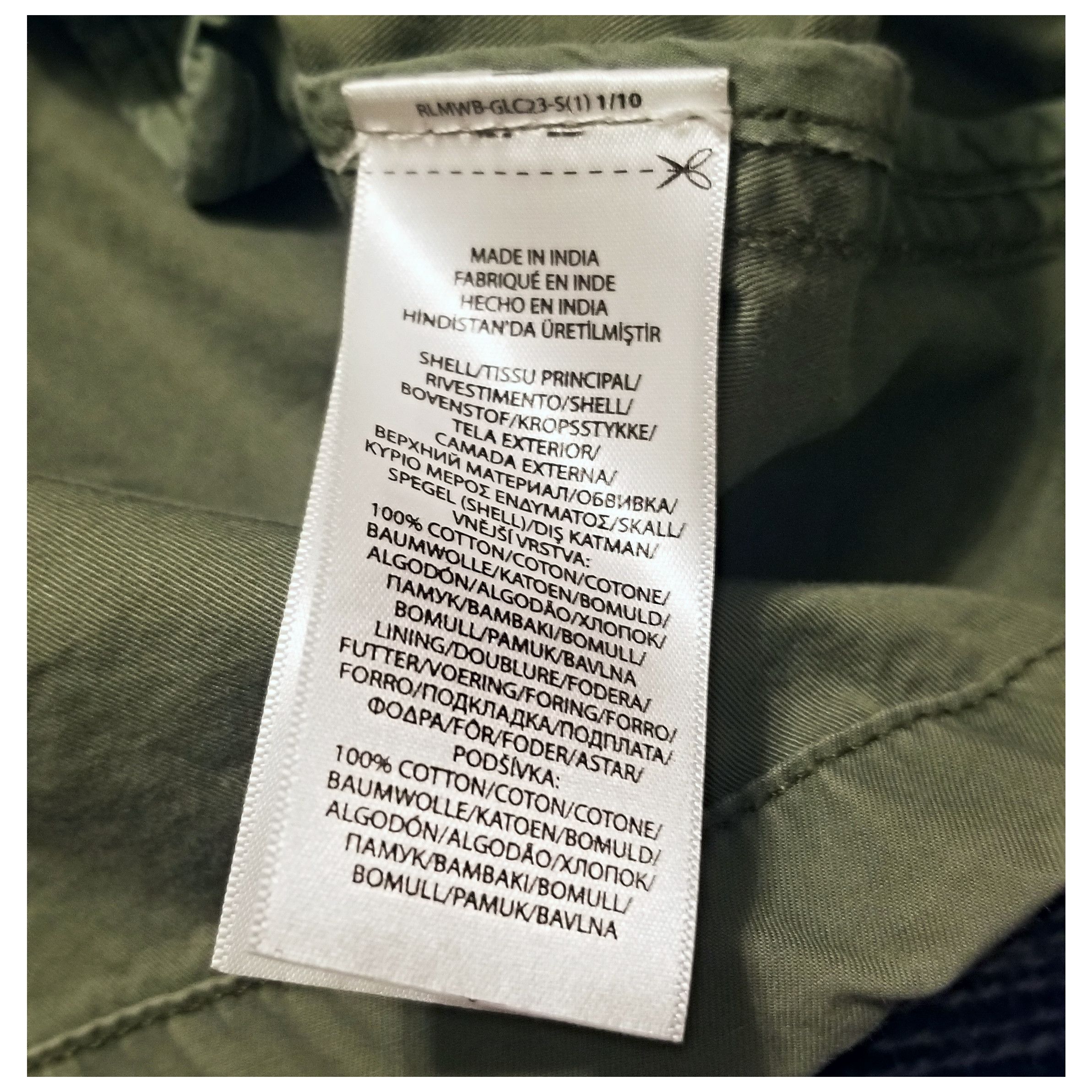 Ralph Lauren POLO RALPH LAUREN CUSTOMIZED MILITARY STYLE JACKET- X-SMALL Size XS / US 0-2 / IT 36-38 - 8 Thumbnail