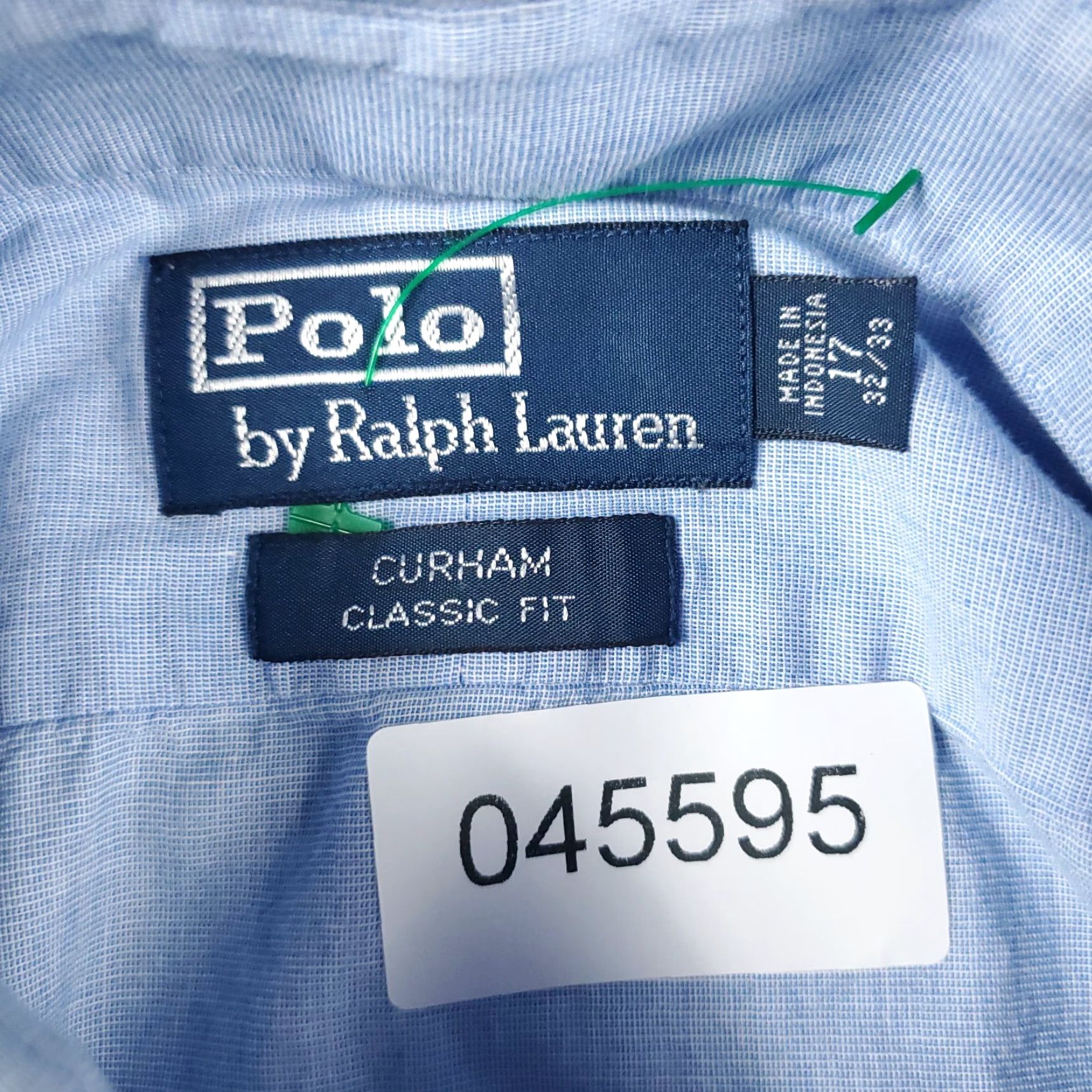 Ralph Lauren Ralph Lauren Shirt Mens Size 17 Blue Dress Pony Button Up Long Sleeve Size 46R - 7 Thumbnail