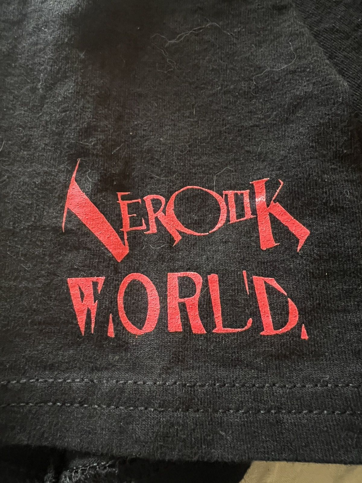 Misfits × Vintage RARE VINTAGE Verotik World T Shirt Size US XL / EU 56 / 4 - 4 Thumbnail