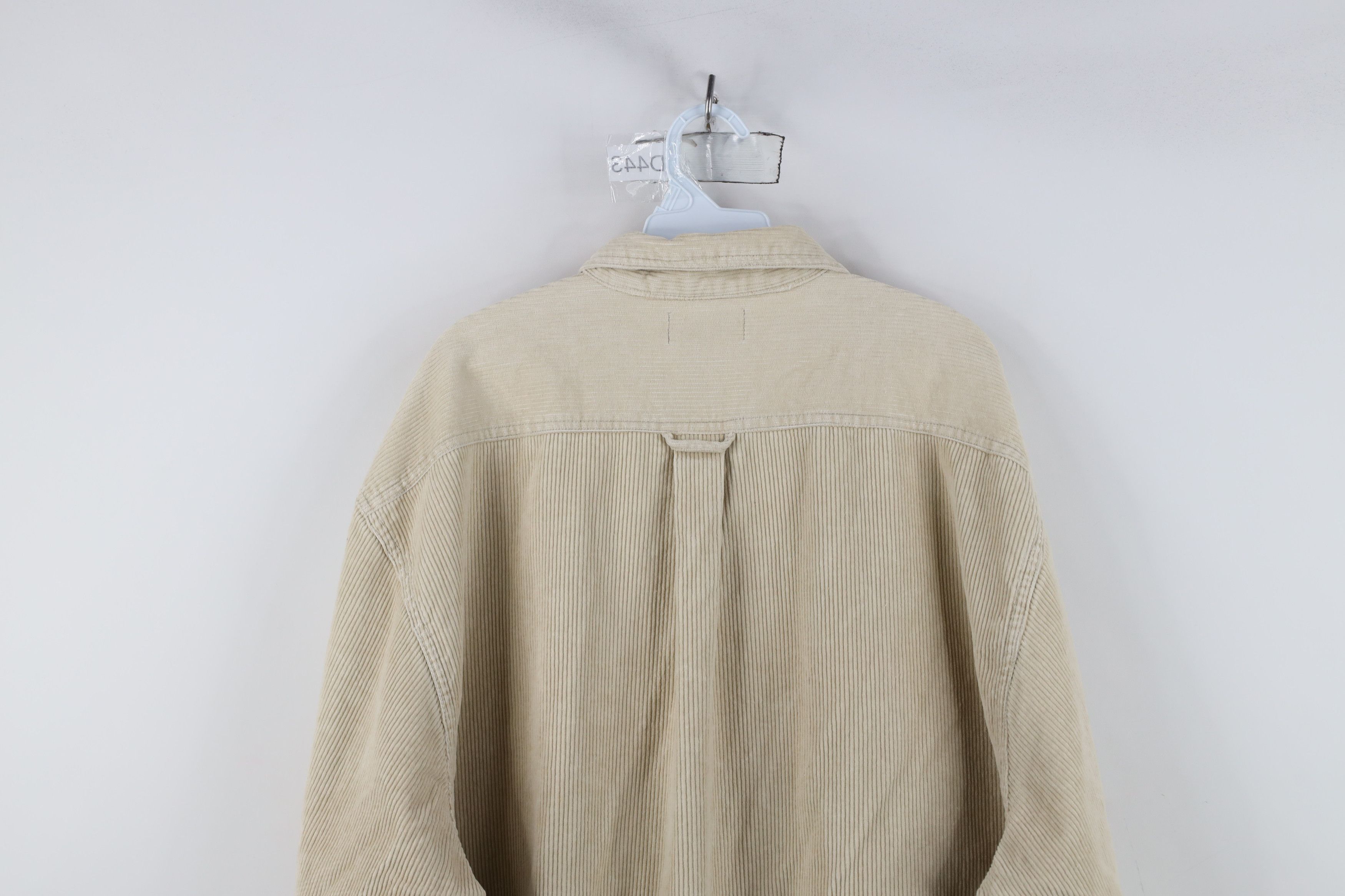 Vintage Vintage 90s Streetwear Fit Corduroy Shirt Jacket Jac Size XL / US 12-14 / IT 48-50 - 12 Thumbnail