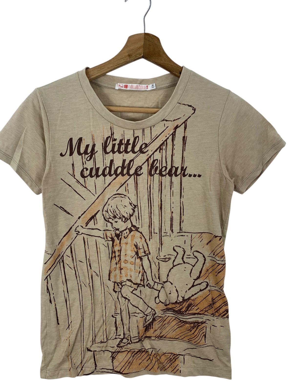 Uniqlo UNIQLO x DISNEY My Little Cuddle Bear Cartoon Tee Shirt Size M / US 6-8 / IT 42-44 - 5 Thumbnail