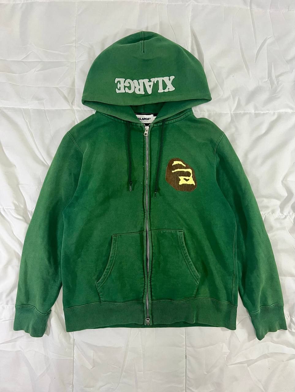 Vintage × Xlarge CRAZY Vintage Y2K XLarge Los Angeles Zip Up Hoodie Size US S / EU 44-46 / 1 - 1 Thumbnail