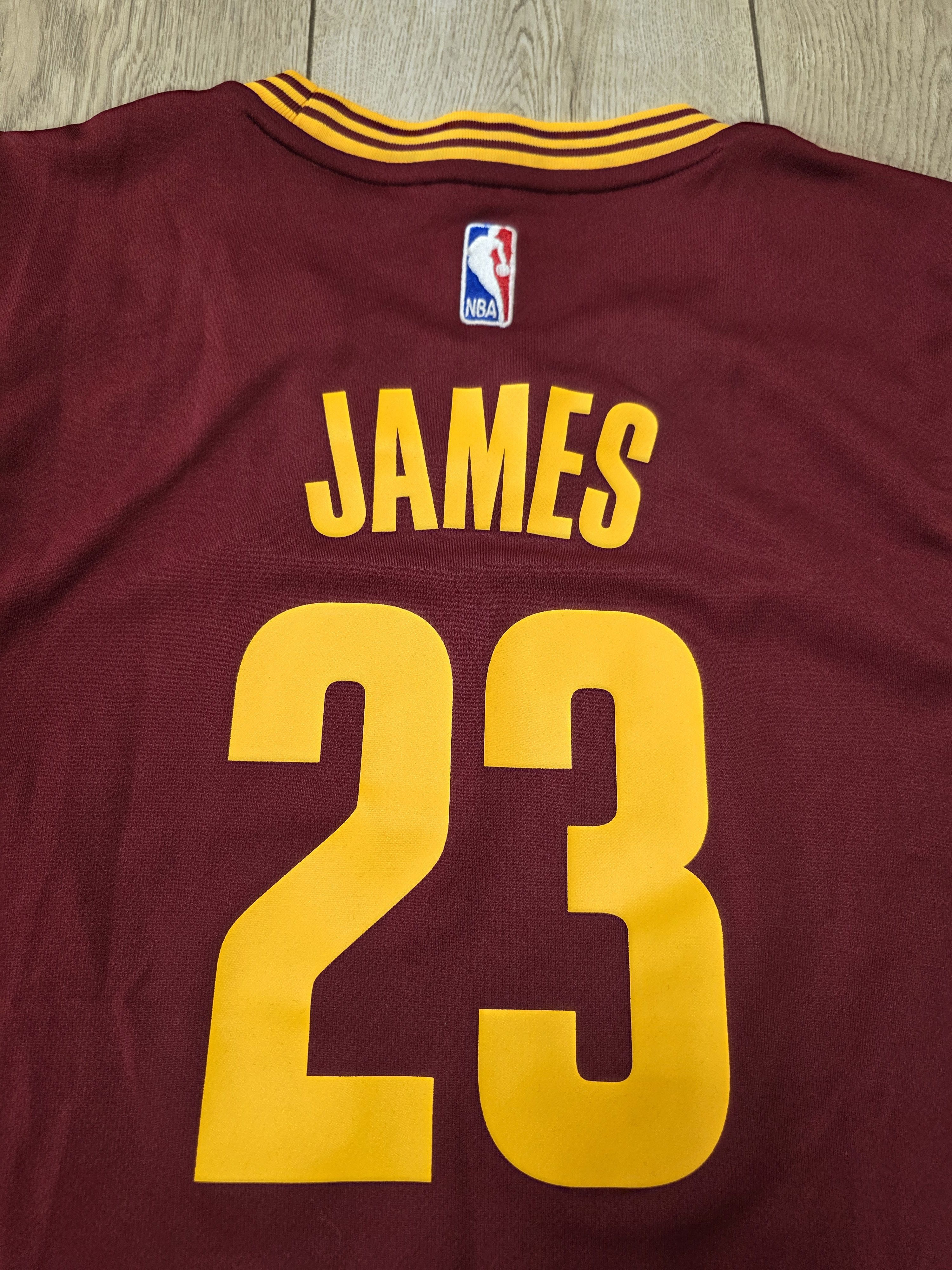 NBA CLEVELAND CAVALIERS JERSEY JAMES JERSEY BASKETBALL SHIRT Size US S / EU 44-46 / 1 - 4 Thumbnail
