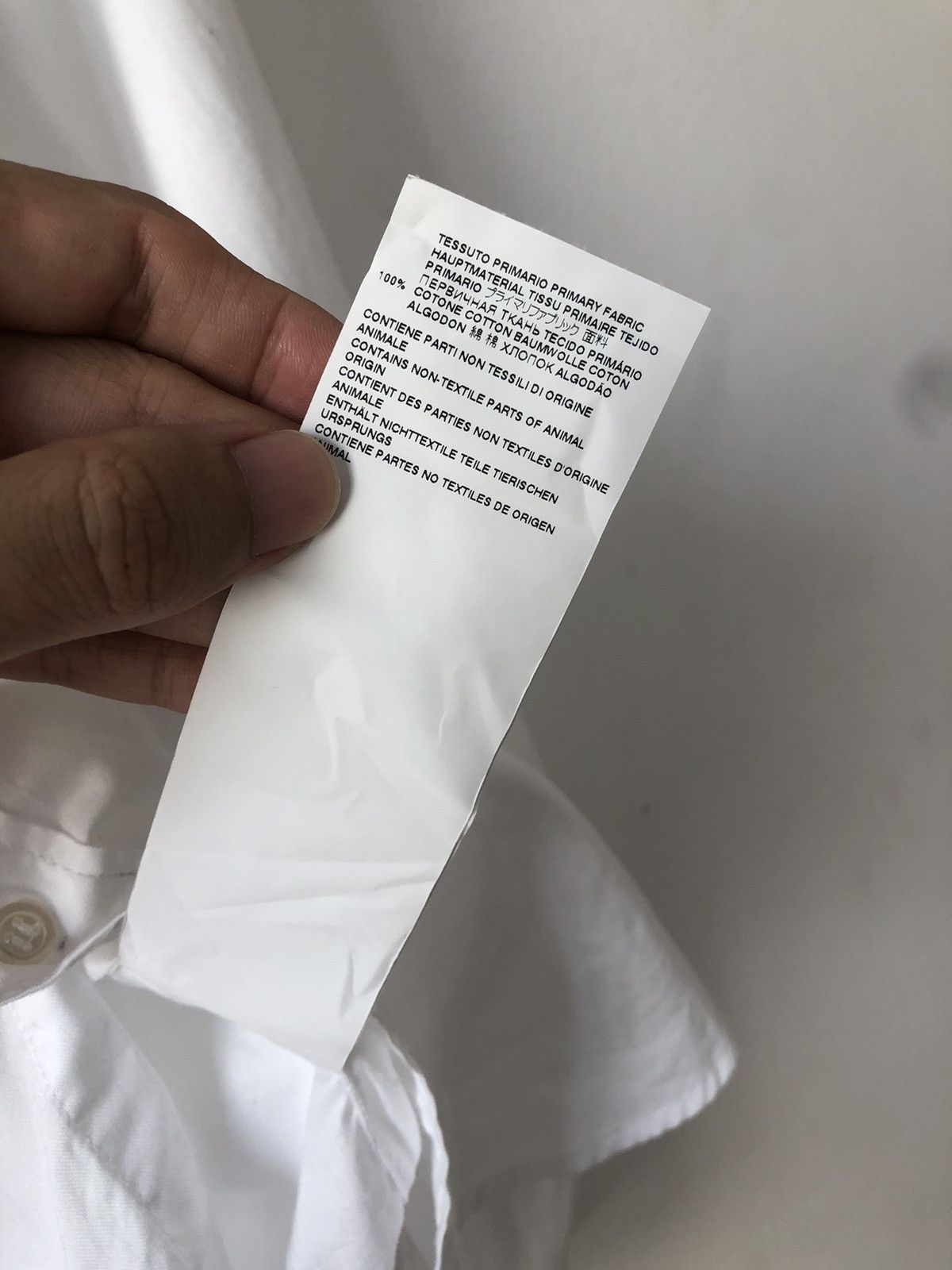 Maison Margiela Oxford white shirt Size US XXS / EU 40 - 6 Thumbnail