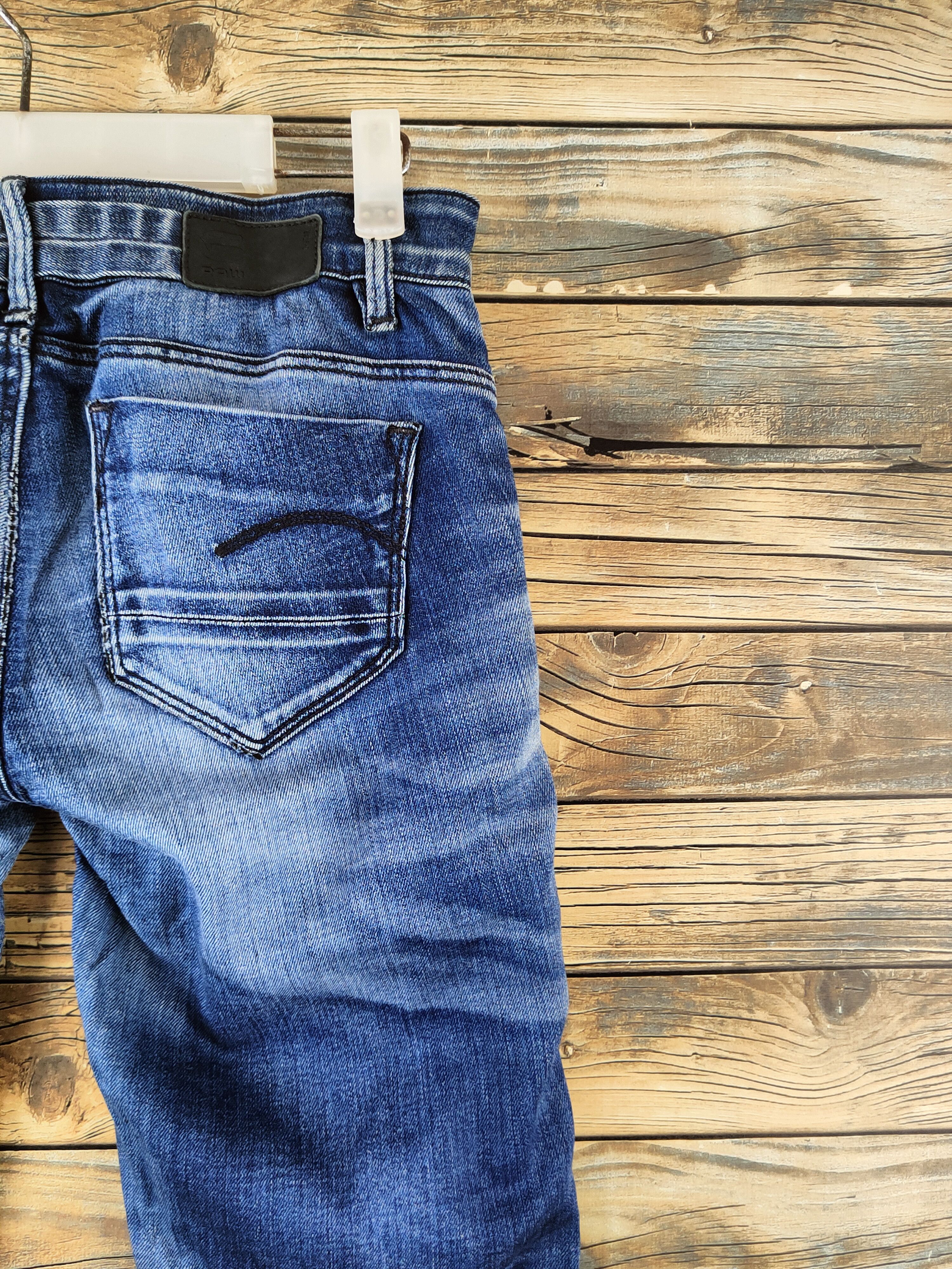 G-Star DL G-Star raw Dark Blue Distressed Ripped Jeans #46-960 Size 26" / US 2 / IT 38 - 10 Thumbnail