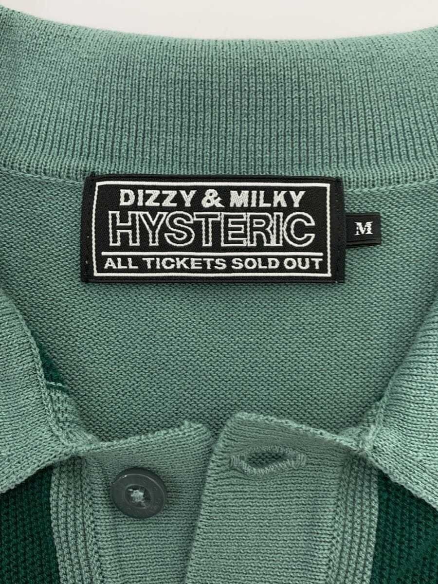 Hysteric Glamour Stay Sick Striped Polo Shirt Size US M / EU 48-50 / 2 - 5 Thumbnail