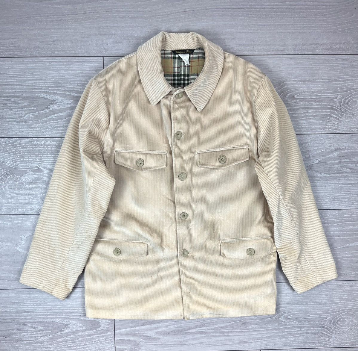 Le Laboureur Le Laboureur Vintage French Corduroy Work Pockets Jacket Size US L / EU 52-54 / 3 - 3 Thumbnail