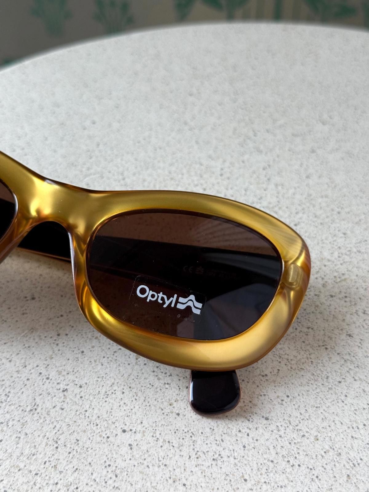 Dior NEW Vintage 1990 Christian Dior 2974 Gold Optyl Sunglasses Size ONE SIZE - 8 Thumbnail
