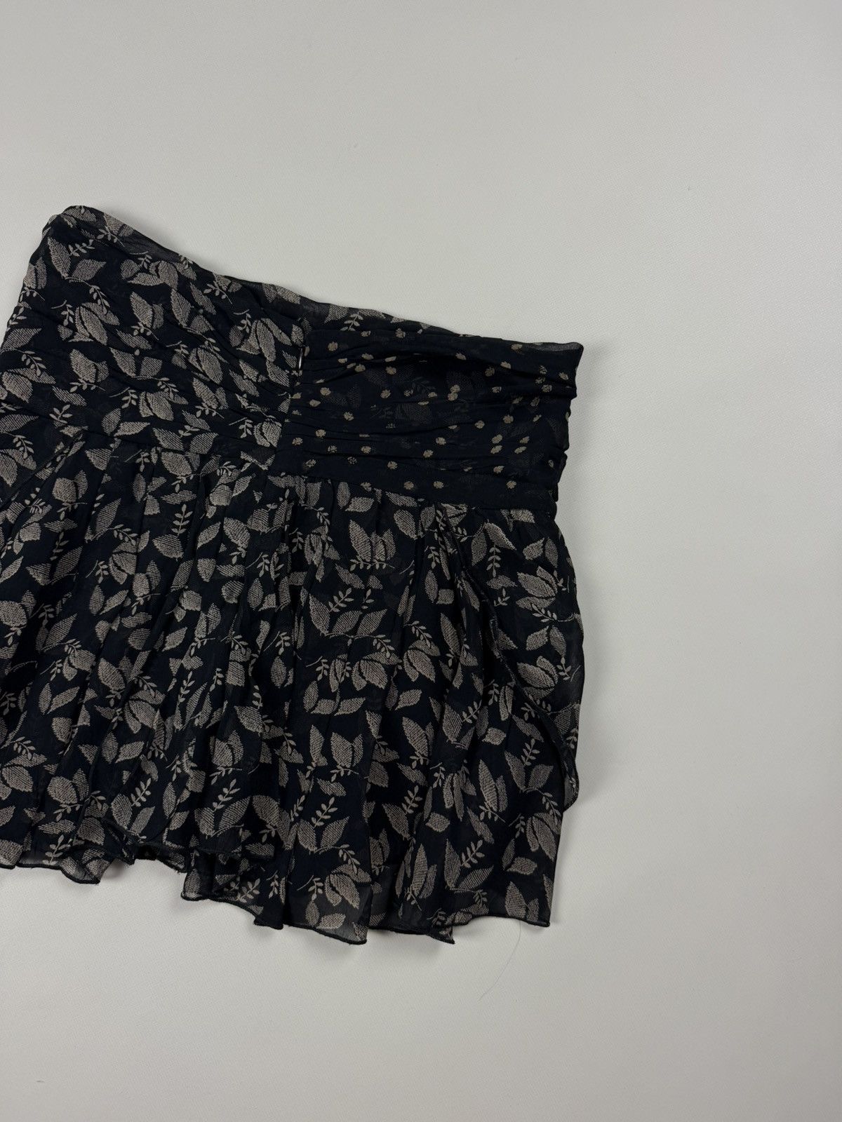 Isabel Marant Etoile Isabel Marant Etoile Floral Pattern Viscose Mini Skirt Size 26" / US 2 / IT 38 - 17 Thumbnail