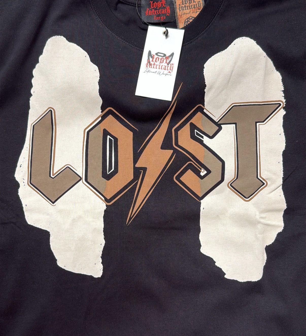 LOST INTRICACY Lost Intricacy Black Logos Longsleeve Large Size US L / EU 52-54 / 3 - 3 Thumbnail