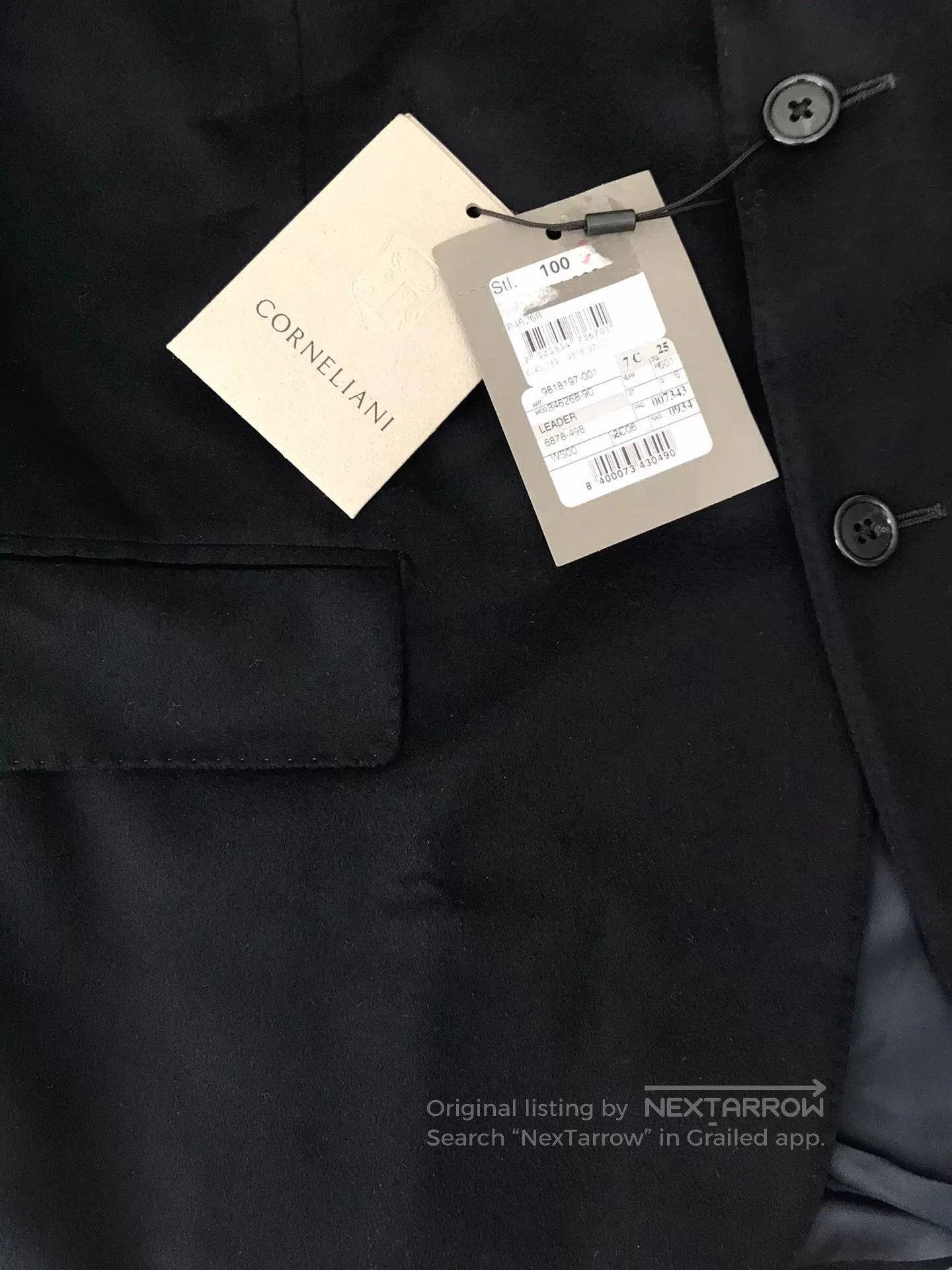 Corneliani new corneliani italian cashmere suit jacket. Size US L / EU 52-54 / 3 - 6 Thumbnail