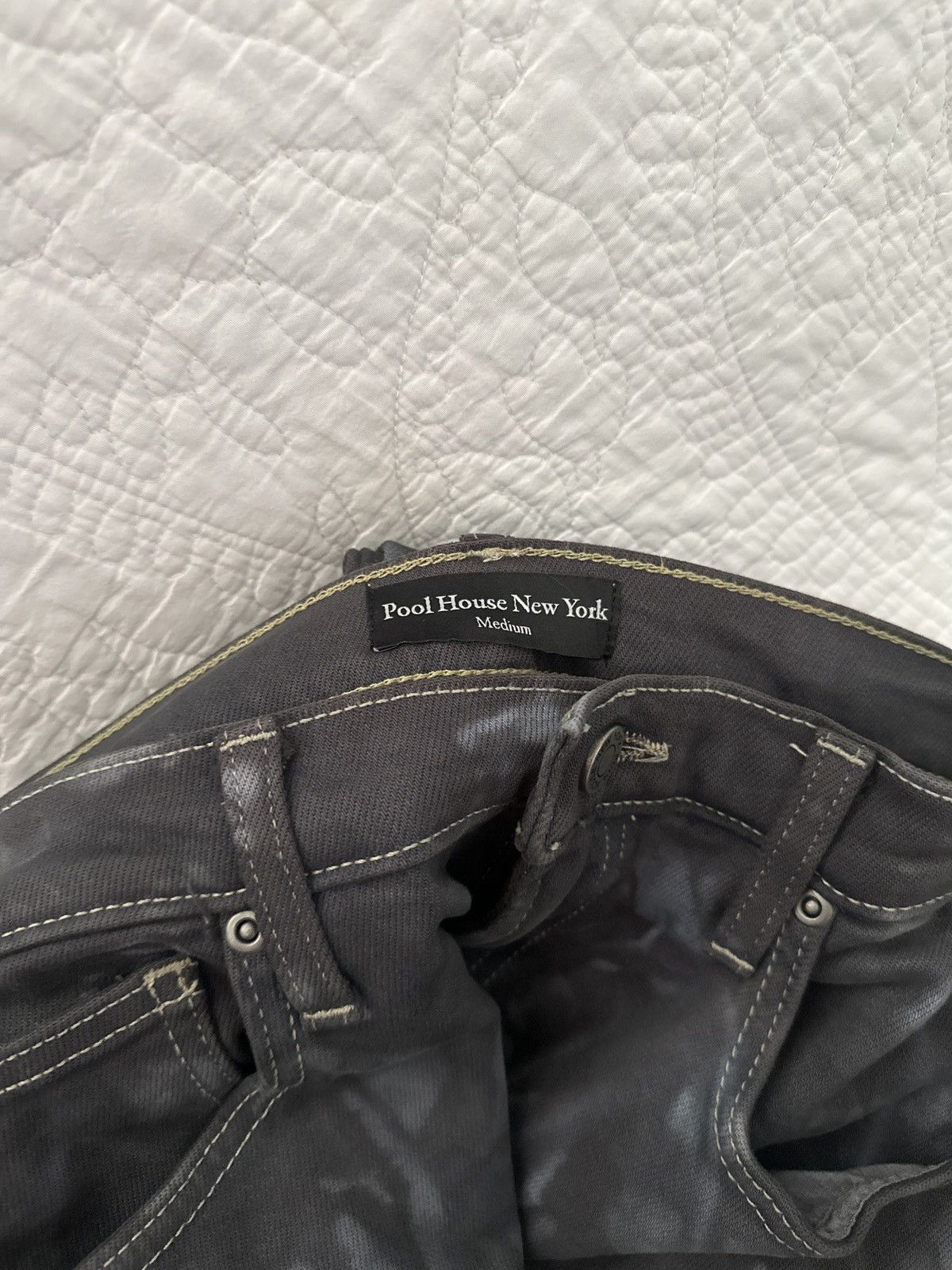 Pool House New York Pool house, New York denim Size US 32 / EU 48 - 4 Thumbnail