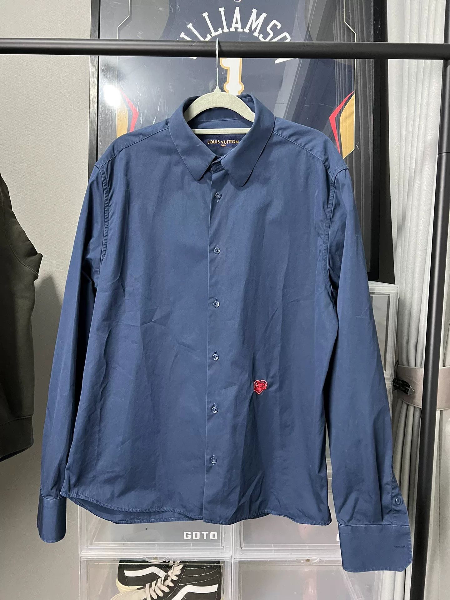 Nigo embroidered logo long sleeve shirt Size US L / EU 52-54 / 3 - 1 Thumbnail