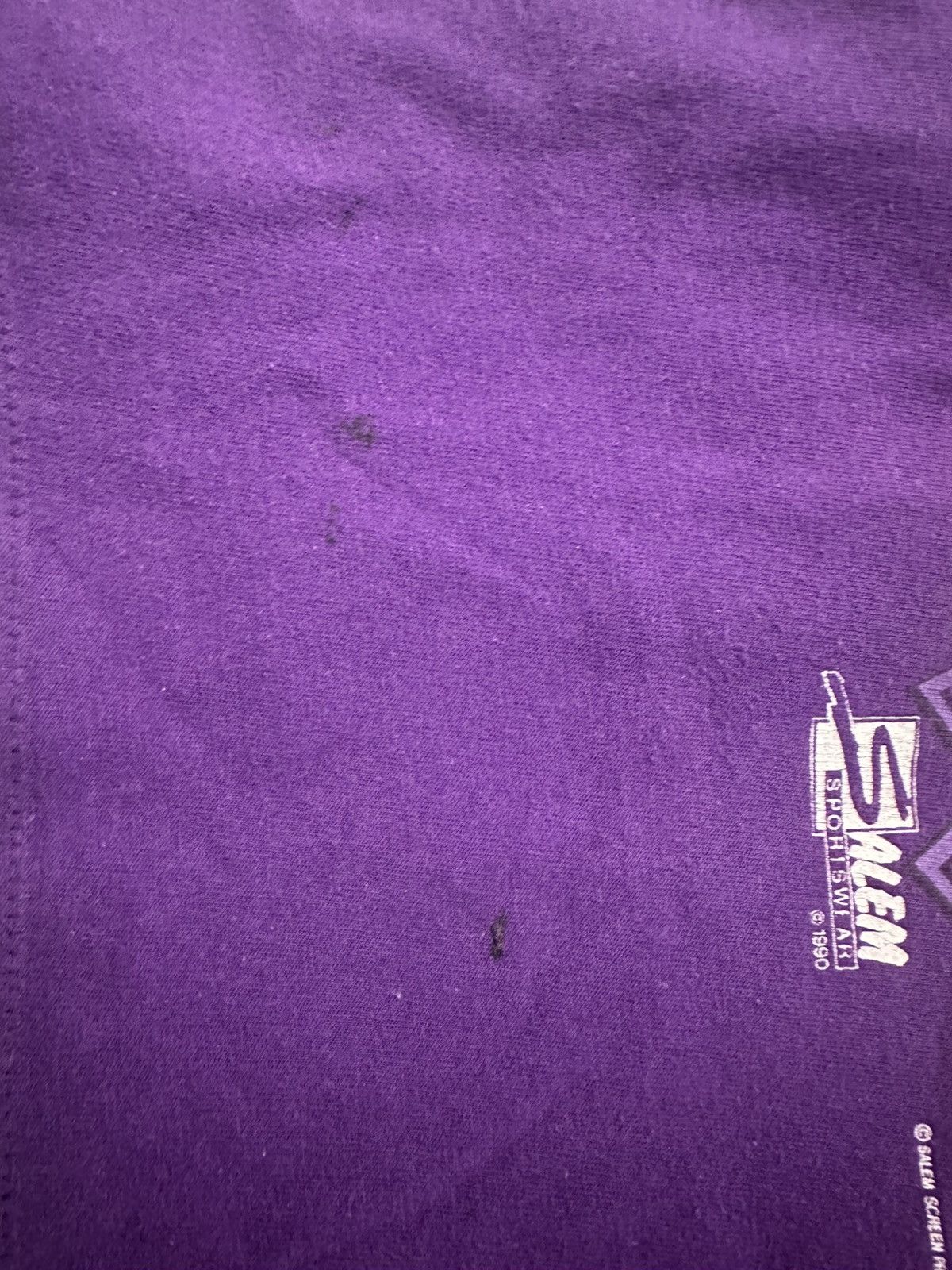 Salem Sportswear Vintage 1990’s Magic Johnson LA Lakers Single Stitch T-Shirt Size US XS / EU 42 / 0 - 4 Thumbnail