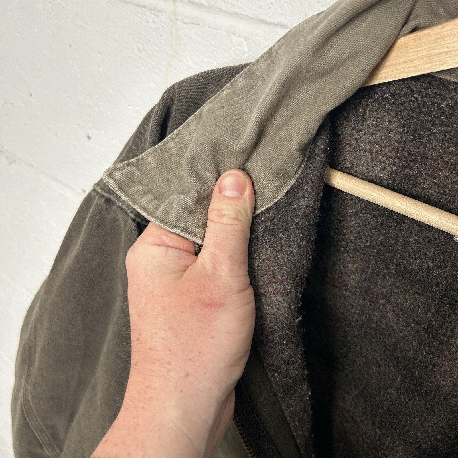 Carhartt Vintage Carhartt Blanketed Detroit Jacket “Timber” J97 TMB Size US XXL / EU 58 / 5 - 14 Thumbnail