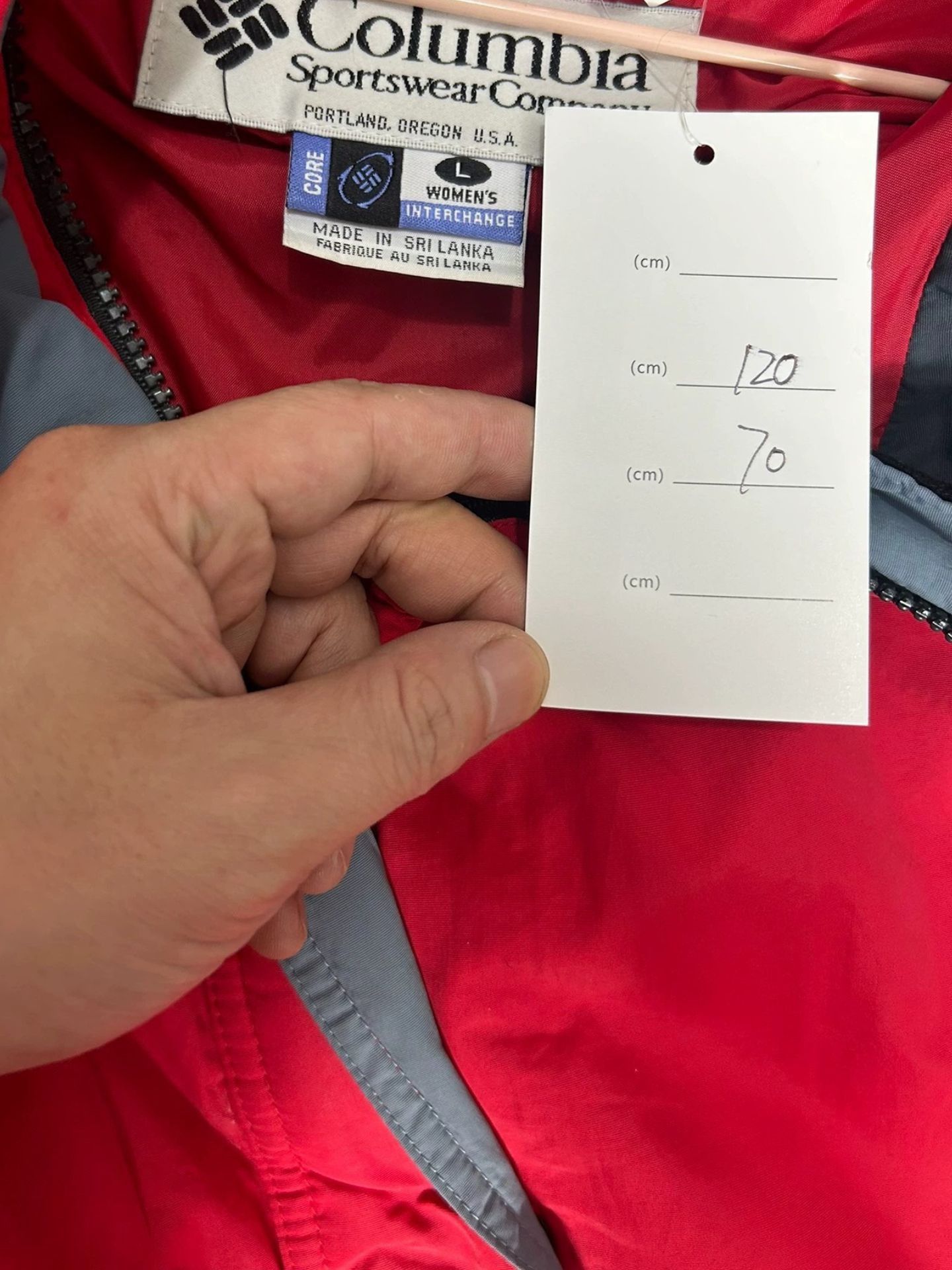 Columbia Authentic Columbia Men's Outdoor Jacket / Windbreaker Size US L / EU 52-54 / 3 - 4 Thumbnail
