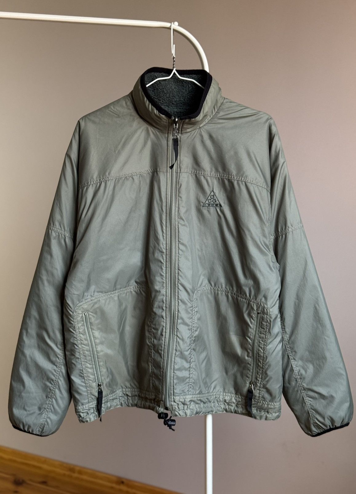 Nike ACG M-L Nike ACG Vintage Reversible Sherpa Fleece Jacket Level 3 Size US M / EU 48-50 / 2 - 6 Thumbnail