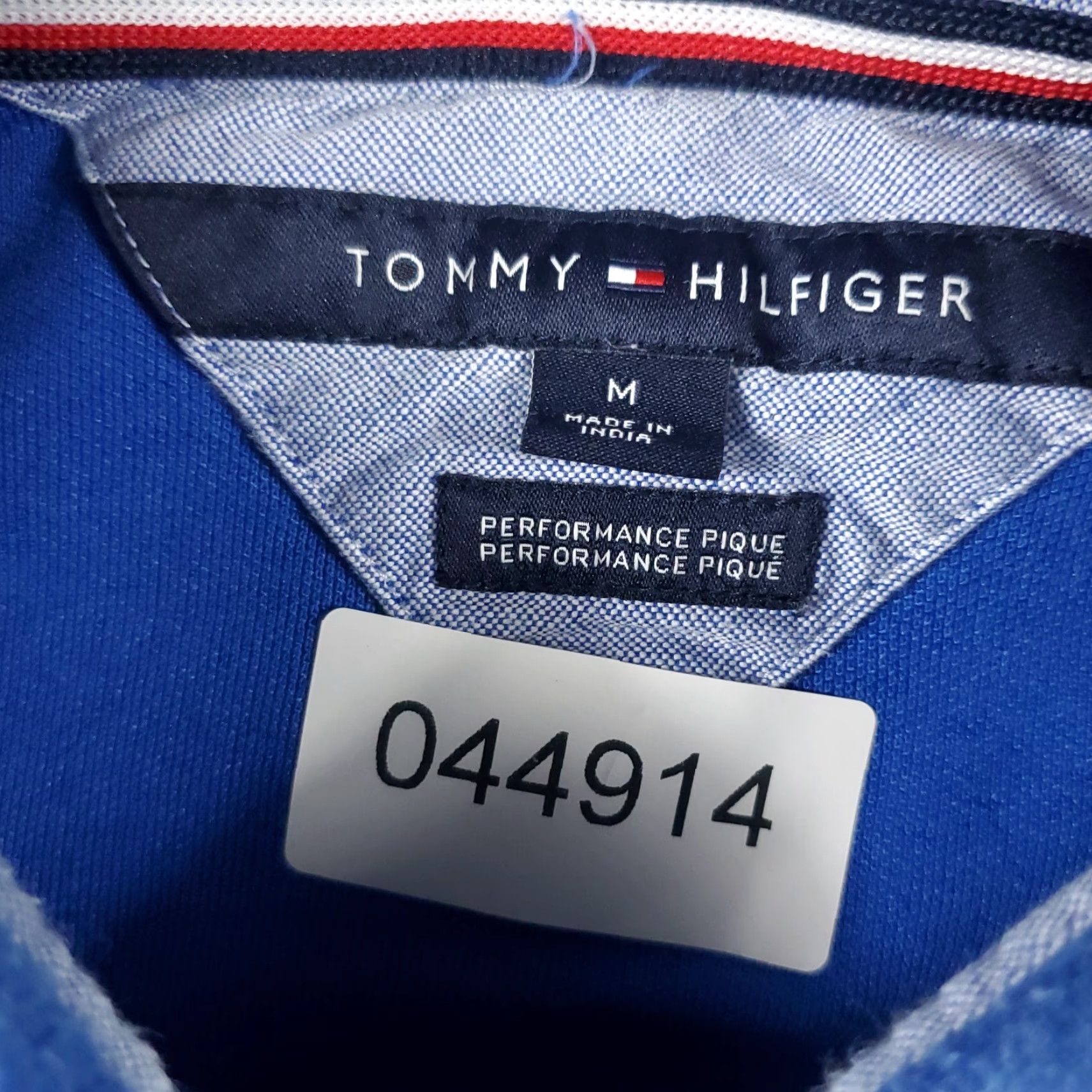 Tommy Hilfiger Tommy Hilfiger Polo Shirt Mens Medium Blue Casual Short Sleeve Regular Fit Size US M / EU 48-50 / 2 - 7 Thumbnail