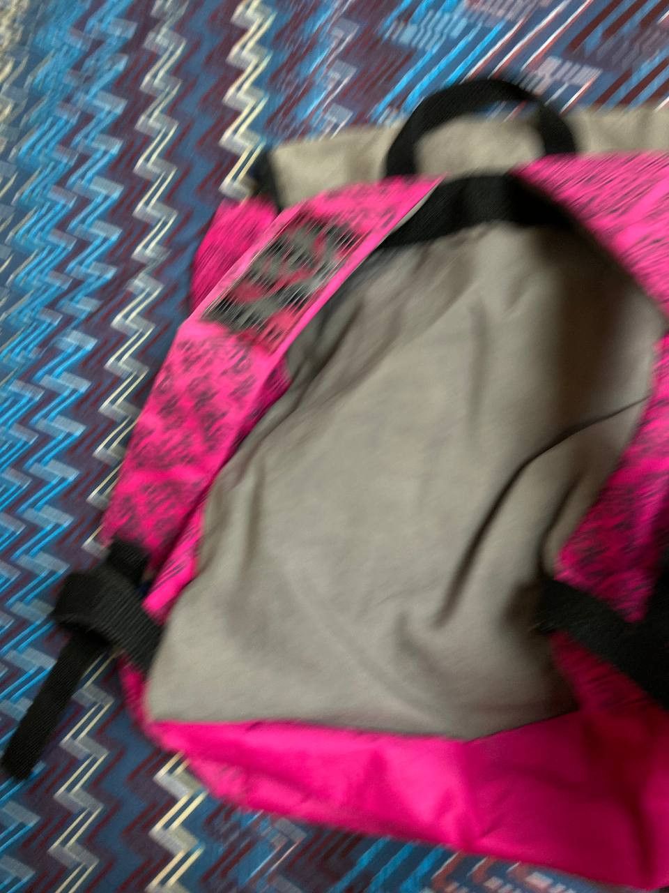 Nike Backpacks Vintage Nike big logo pink streetwear Y2K Size ONE SIZE - 17 Thumbnail